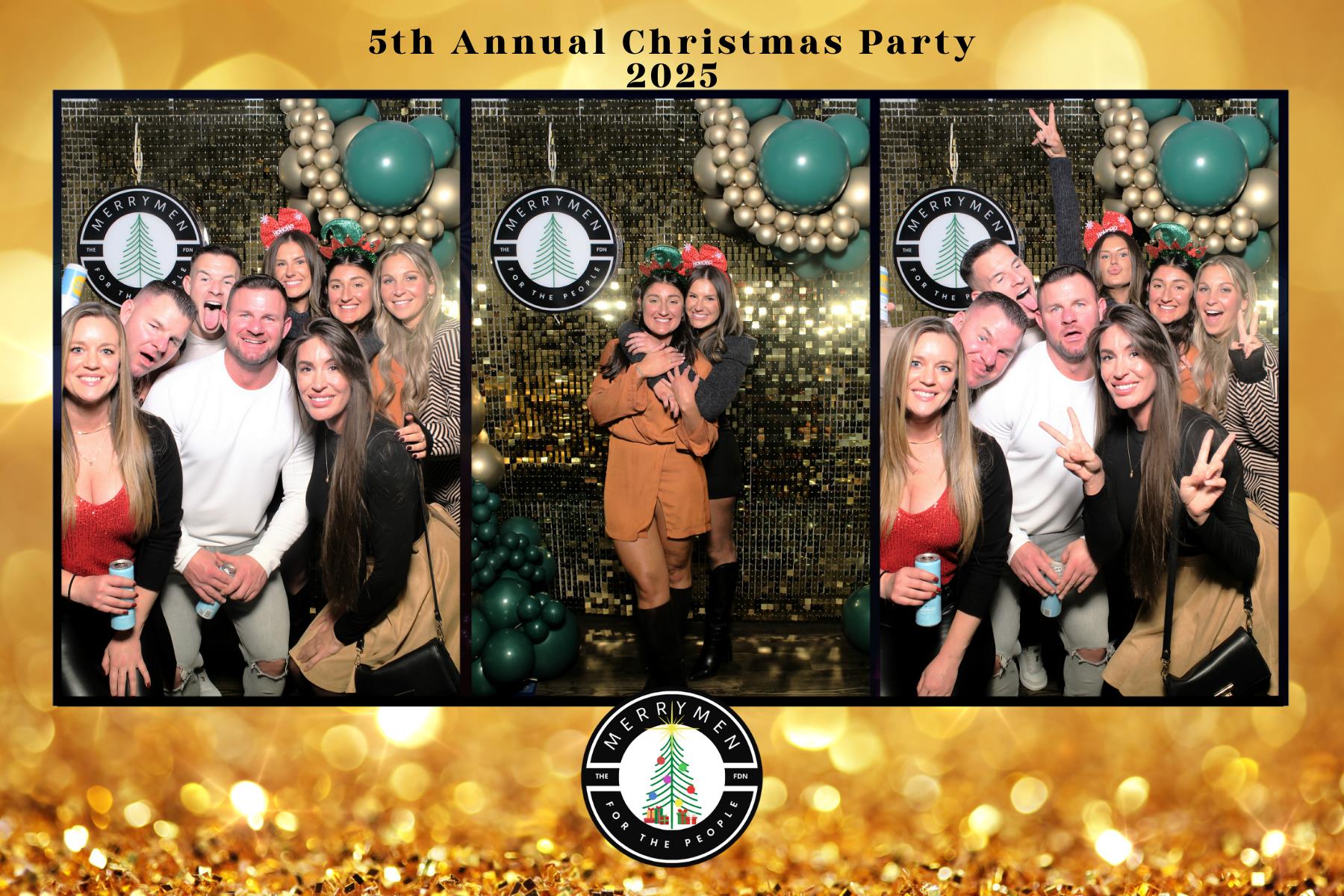 MerryMen 5th Annual Christmas Party | View more photos from the event at v1.boothgallery.com/u/HelloPhotoBoothRental/MerryMen-5th-Annual-Christmas-Party