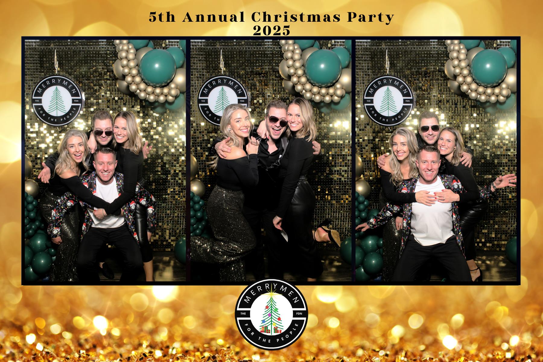 MerryMen 5th Annual Christmas Party | View more photos from the event at v1.boothgallery.com/u/HelloPhotoBoothRental/MerryMen-5th-Annual-Christmas-Party