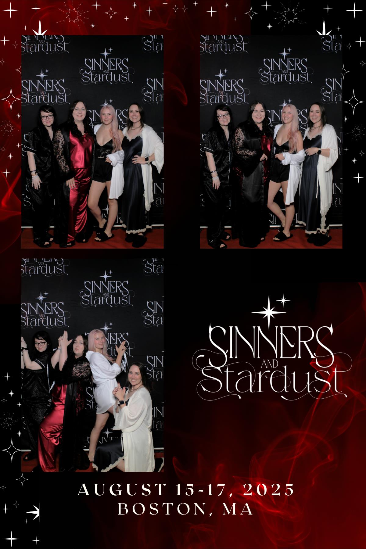 Sinners & Stardust  | View more photos from the event at v1.boothgallery.com/u/HelloPhotoBoothRental/Sinners-Stardust