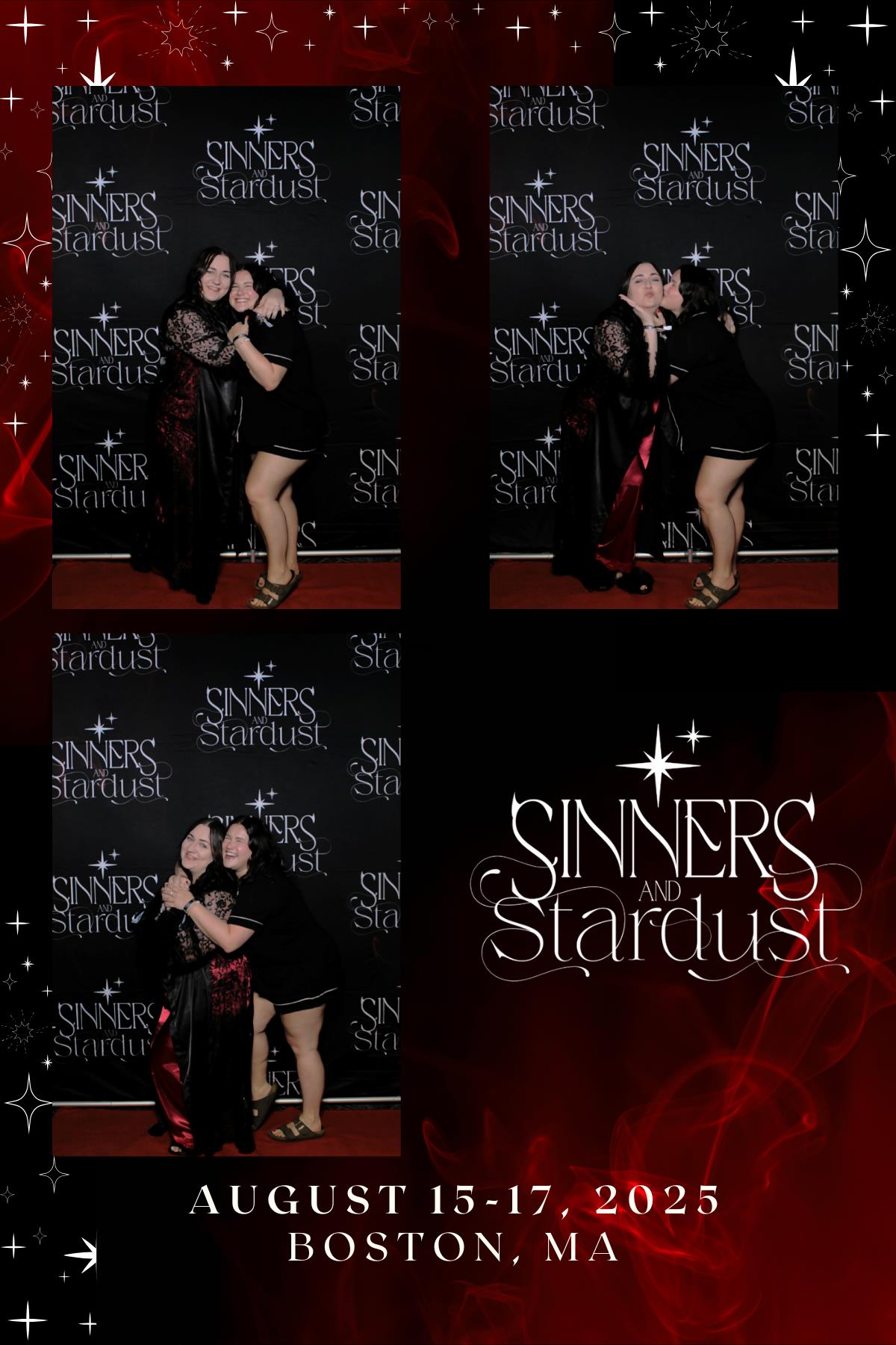 Sinners & Stardust  | View more photos from the event at v1.boothgallery.com/u/HelloPhotoBoothRental/Sinners-Stardust