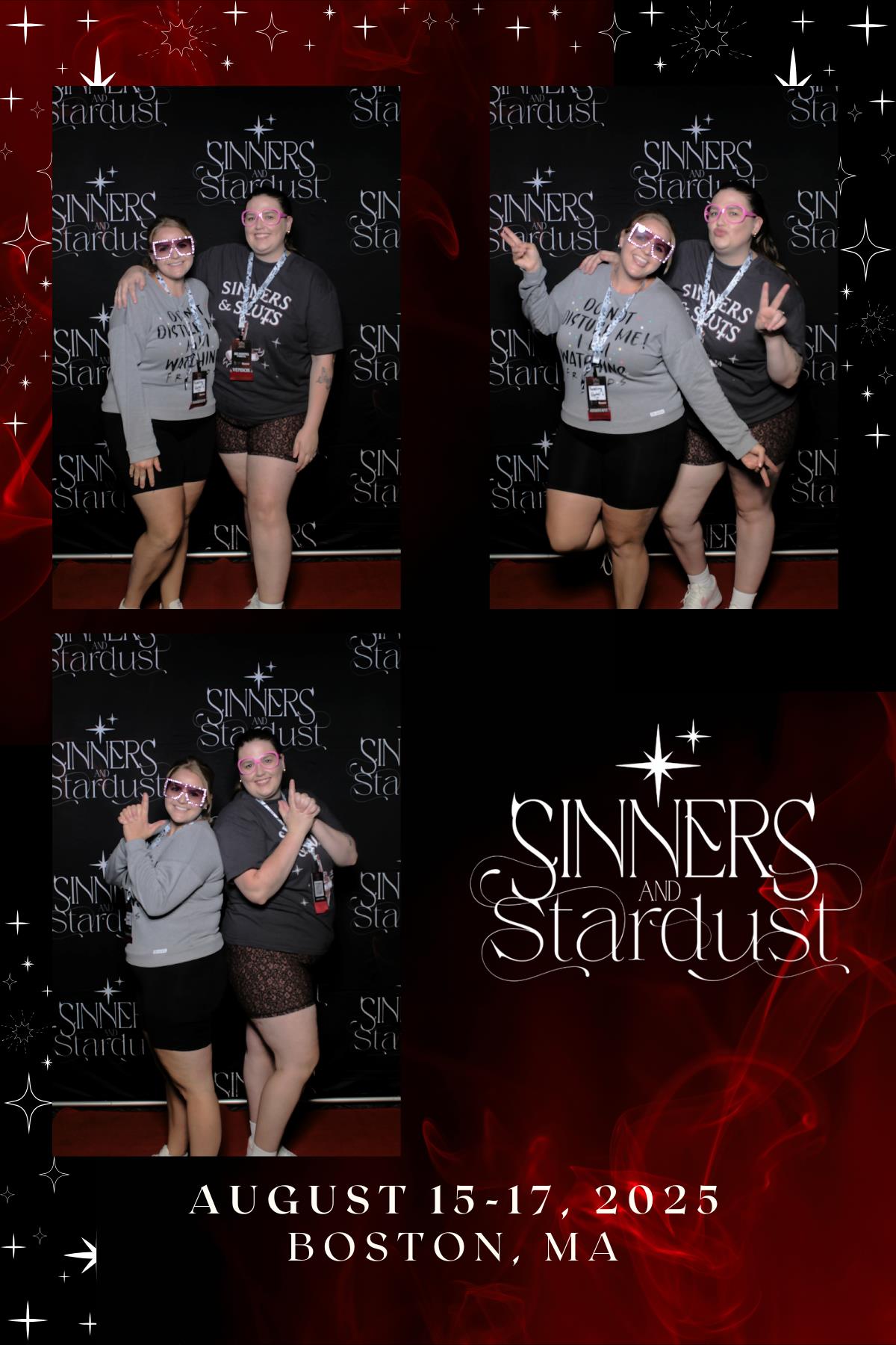 Sinners & Stardust  | View more photos from the event at v1.boothgallery.com/u/HelloPhotoBoothRental/Sinners-Stardust