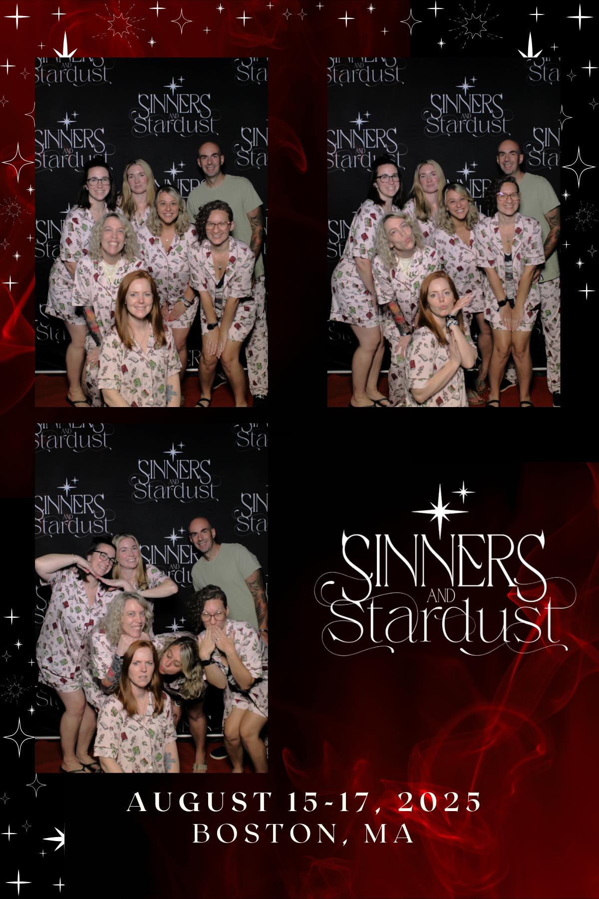 Sinners & Stardust  | View more photos from the event at v1.boothgallery.com/u/HelloPhotoBoothRental/Sinners-Stardust