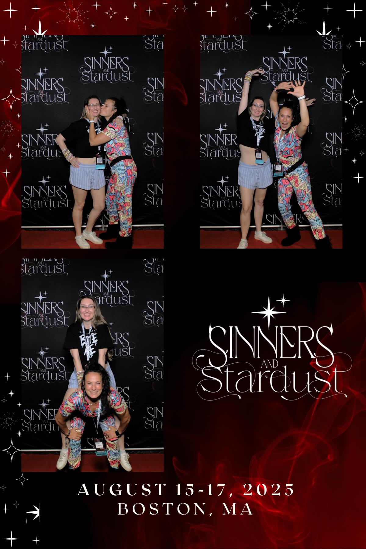 Sinners & Stardust  | View more photos from the event at v1.boothgallery.com/u/HelloPhotoBoothRental/Sinners-Stardust