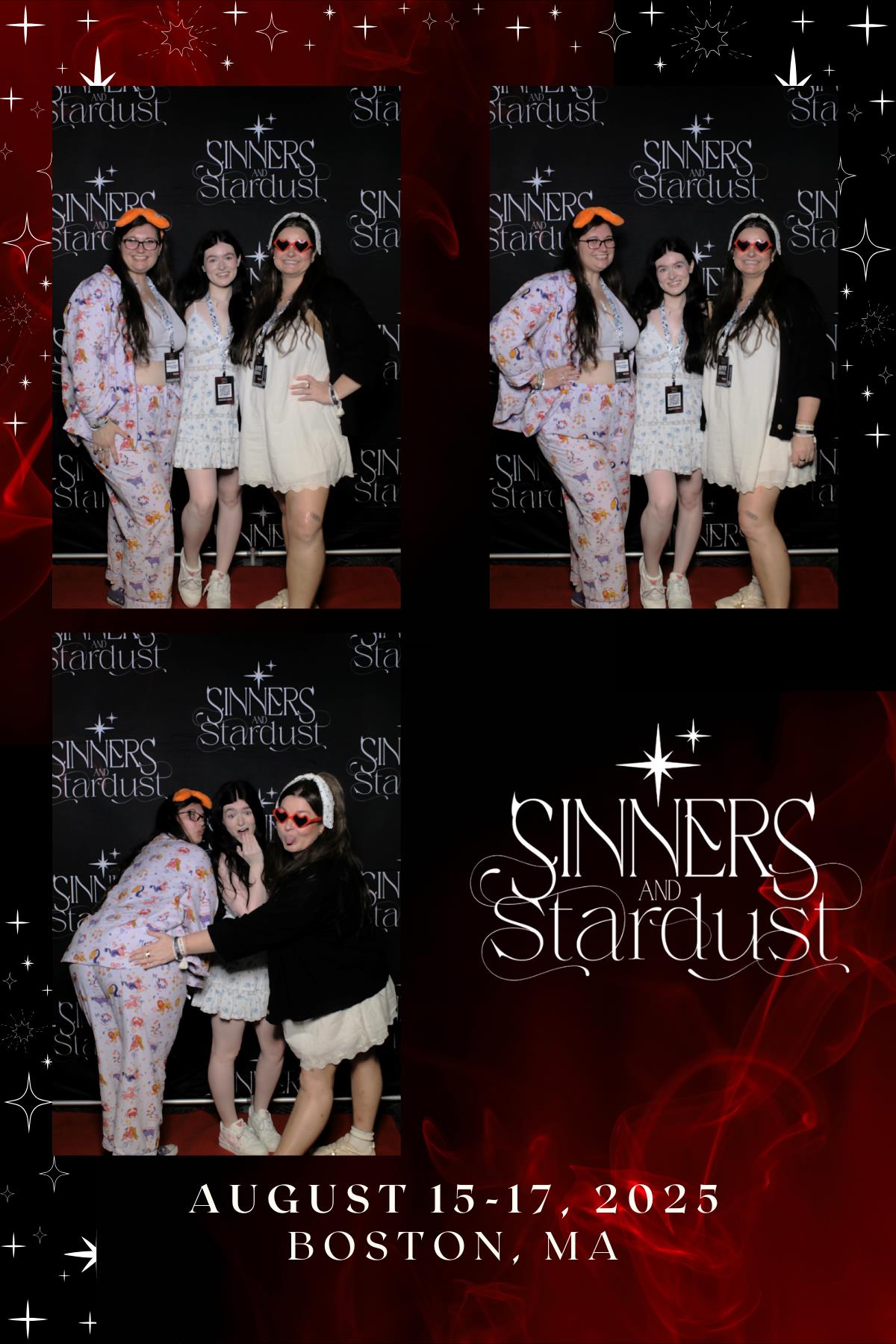 Sinners & Stardust  | View more photos from the event at v1.boothgallery.com/u/HelloPhotoBoothRental/Sinners-Stardust