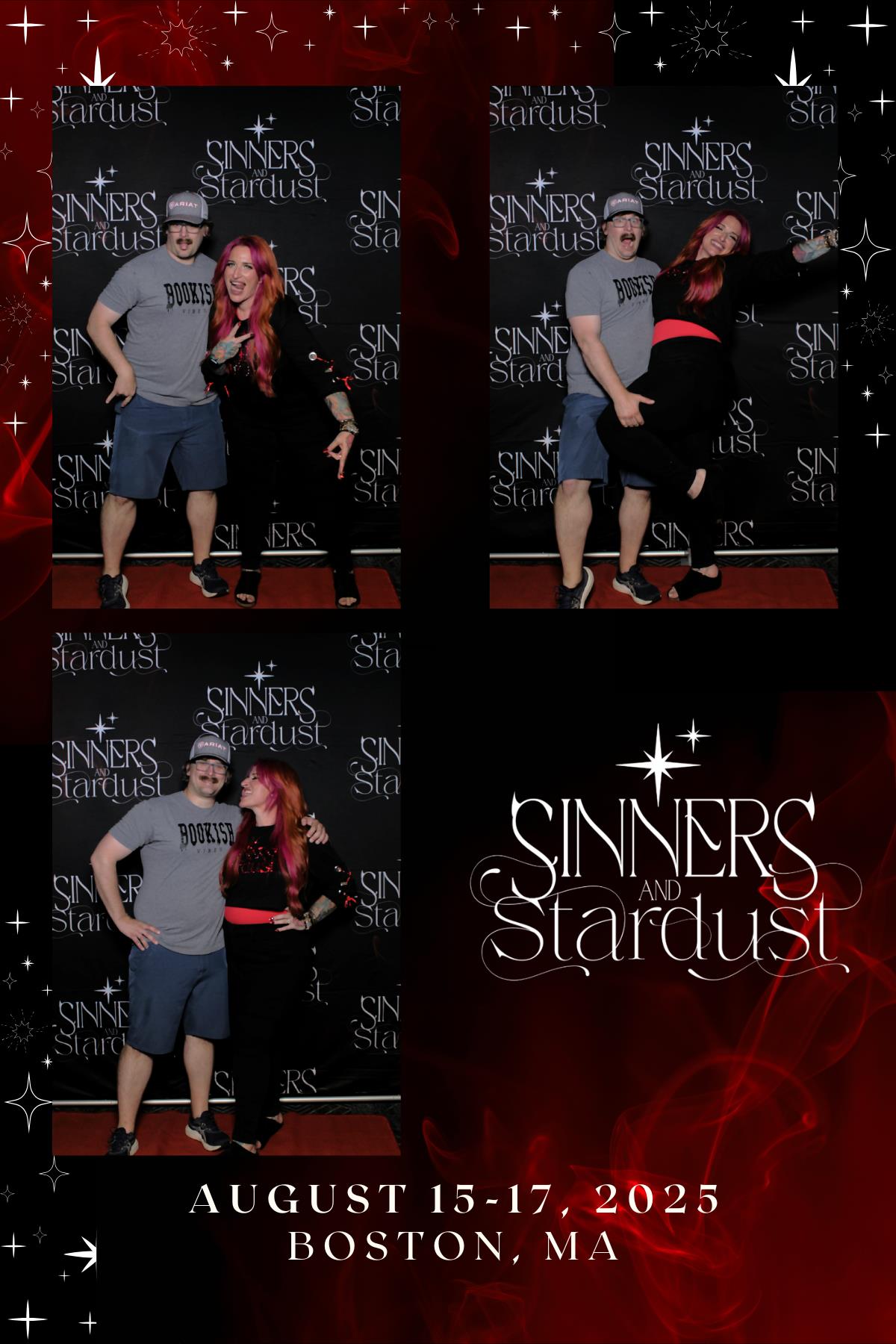 Sinners & Stardust  | View more photos from the event at v1.boothgallery.com/u/HelloPhotoBoothRental/Sinners-Stardust