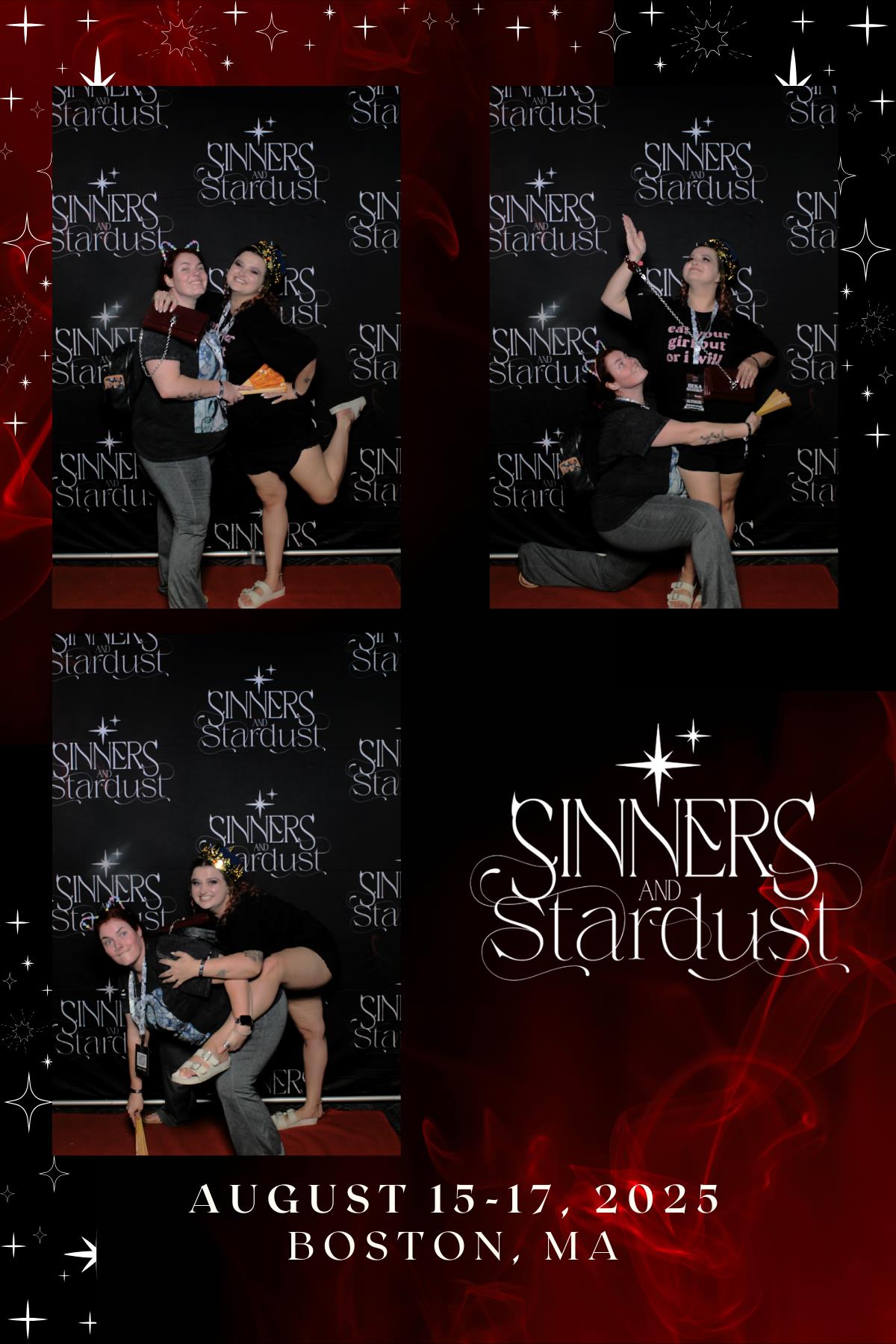 Sinners & Stardust  | View more photos from the event at v1.boothgallery.com/u/HelloPhotoBoothRental/Sinners-Stardust