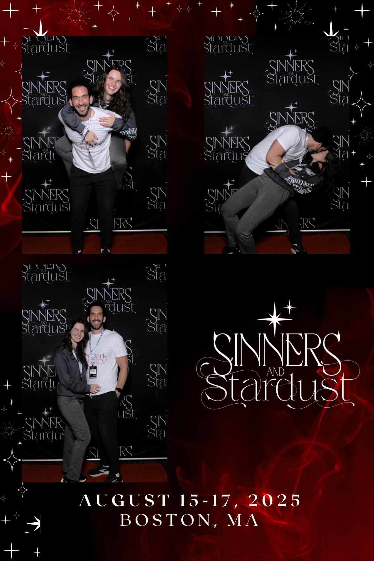 Sinners & Stardust  | View more photos from the event at v1.boothgallery.com/u/HelloPhotoBoothRental/Sinners-Stardust