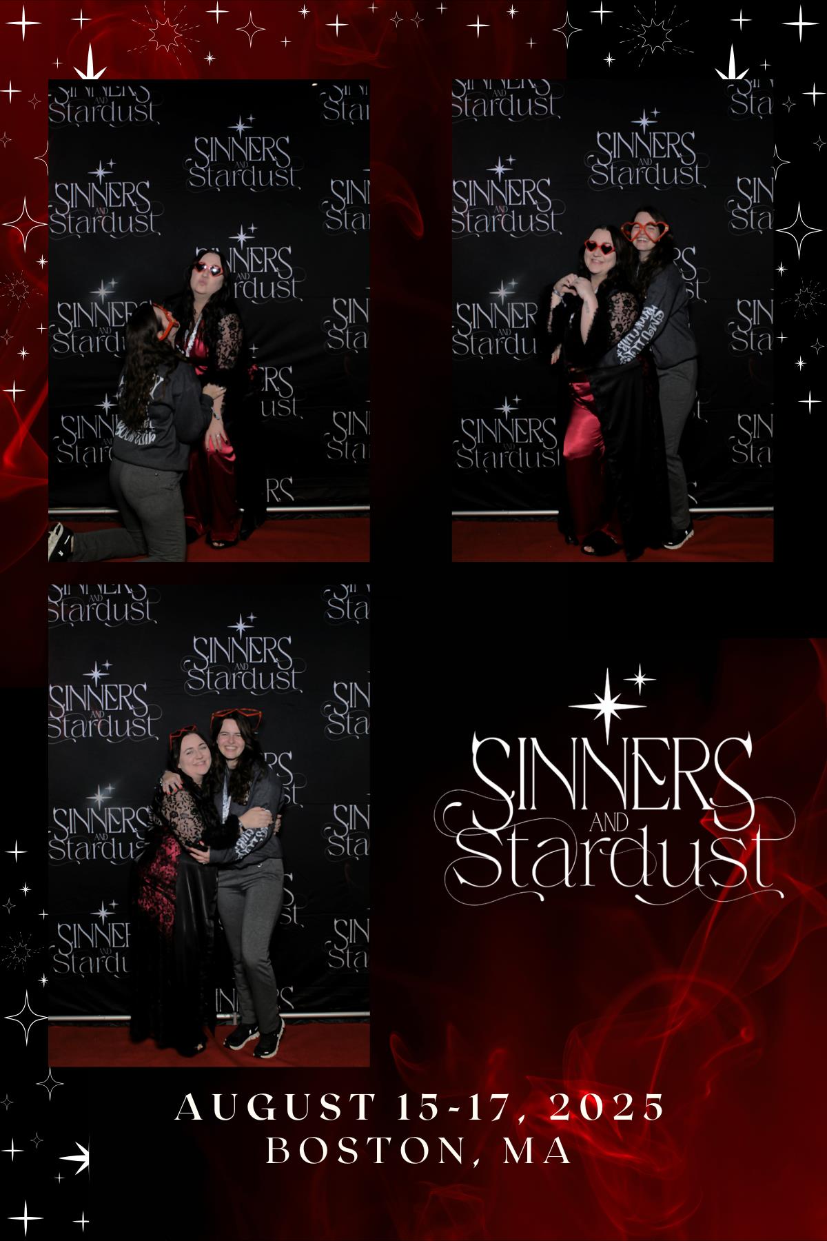 Sinners & Stardust  | View more photos from the event at v1.boothgallery.com/u/HelloPhotoBoothRental/Sinners-Stardust