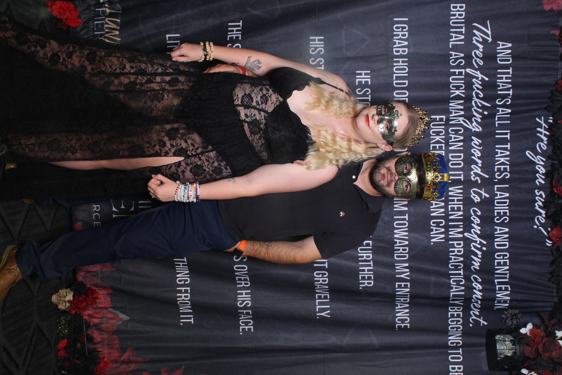 Sinners & Stardust  | View more photos from the event at v1.boothgallery.com/u/HelloPhotoBoothRental/Sinners-Stardust