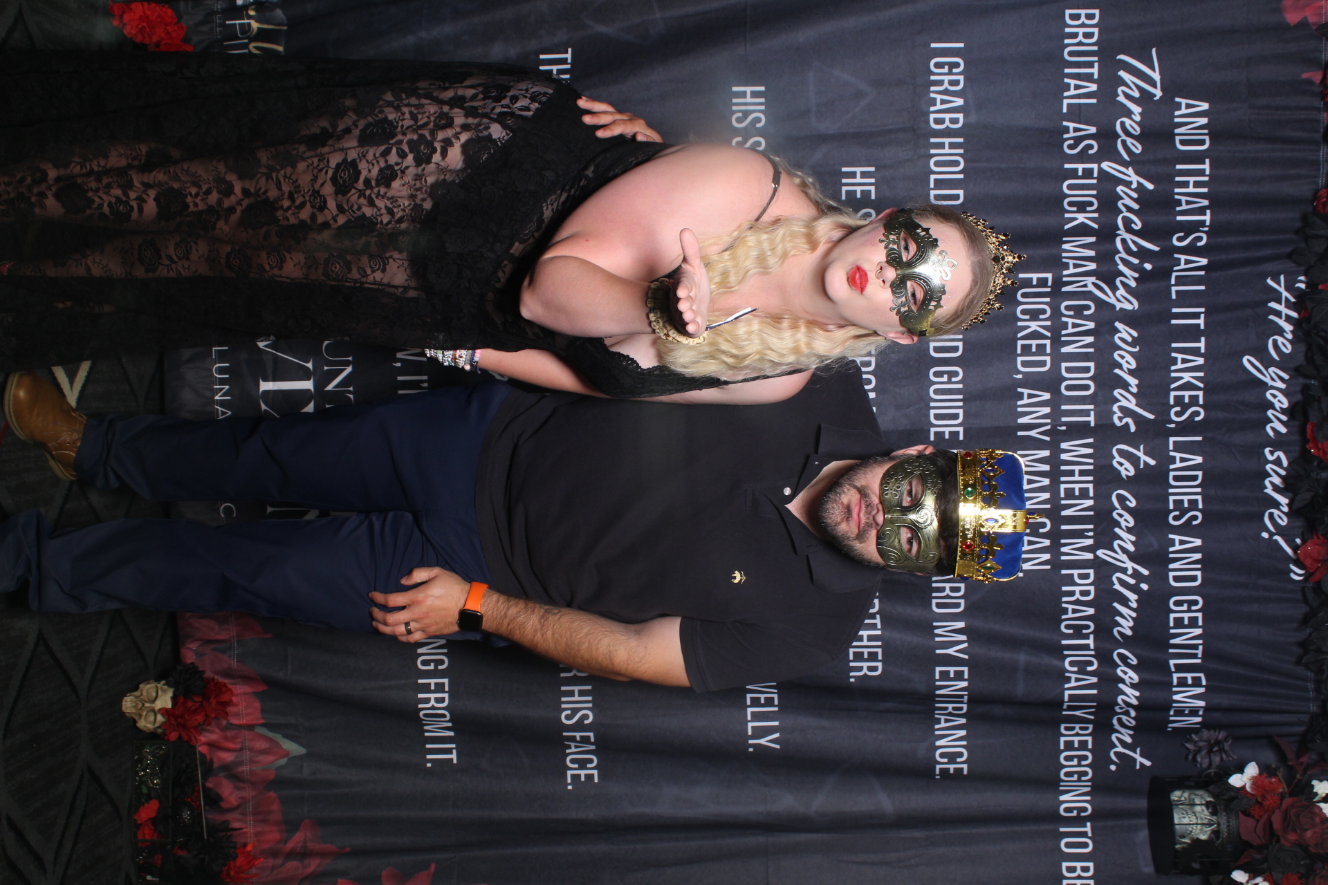 Sinners & Stardust  | View more photos from the event at v1.boothgallery.com/u/HelloPhotoBoothRental/Sinners-Stardust