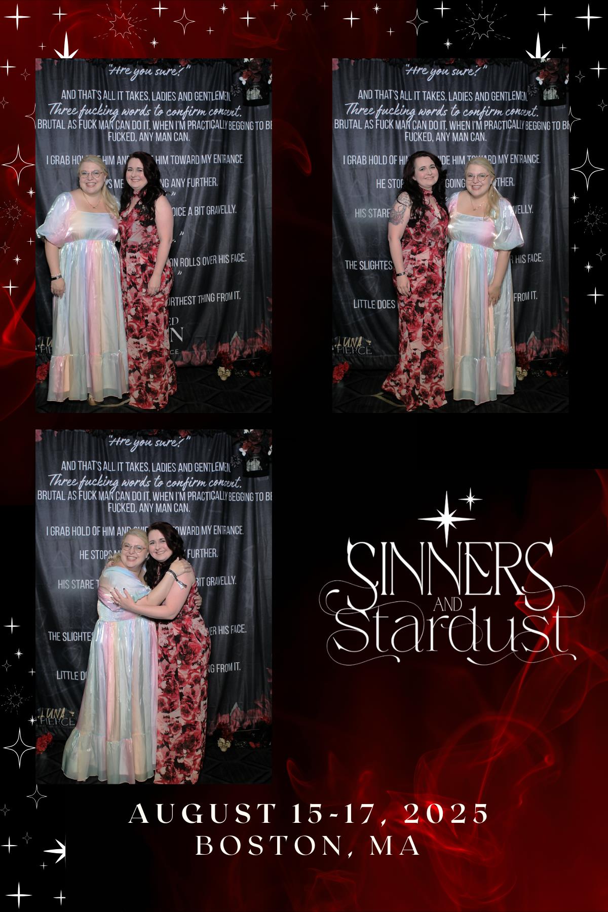 Sinners & Stardust  | View more photos from the event at v1.boothgallery.com/u/HelloPhotoBoothRental/Sinners-Stardust