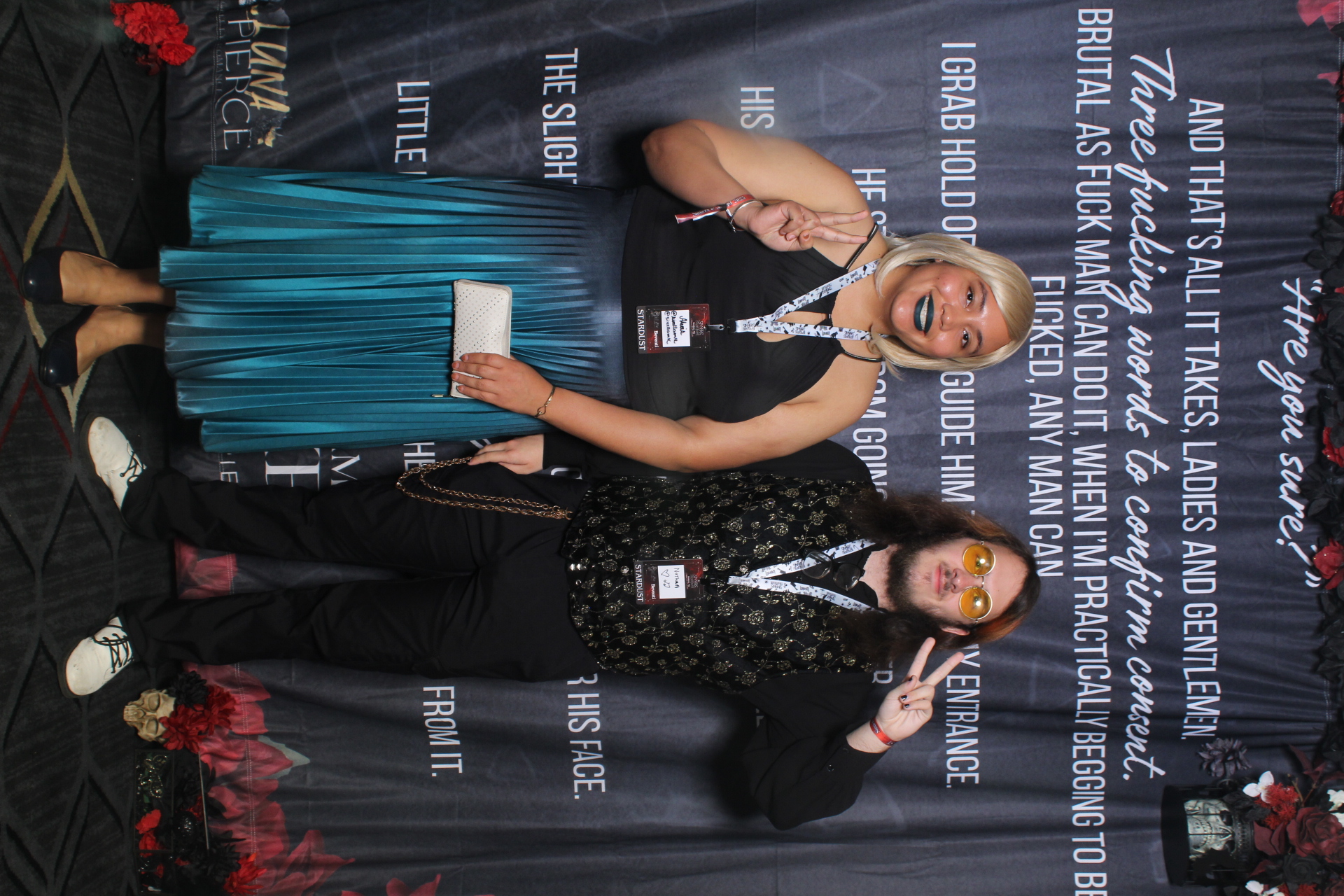 Sinners & Stardust  | View more photos from the event at v1.boothgallery.com/u/HelloPhotoBoothRental/Sinners-Stardust