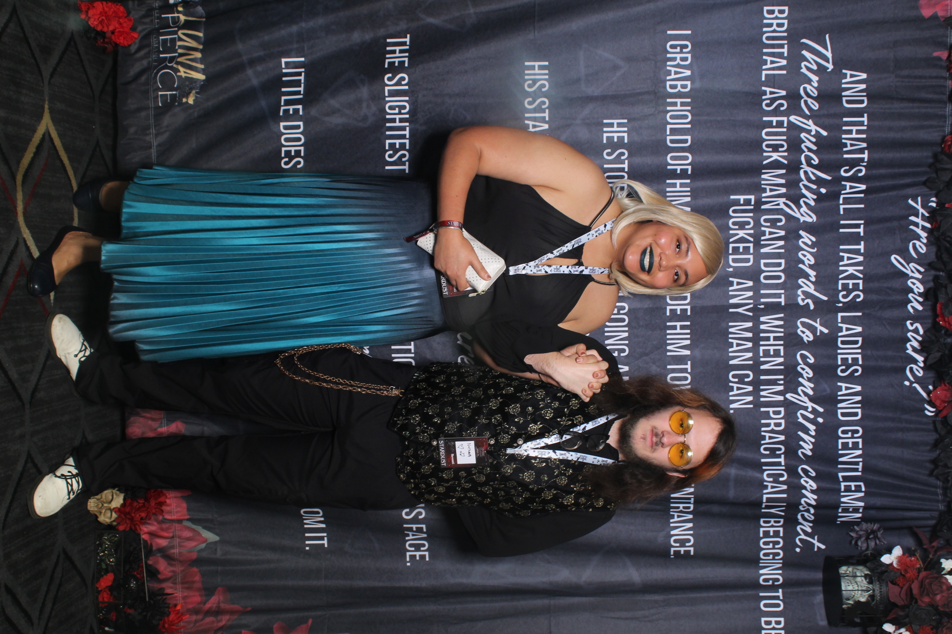 Sinners & Stardust  | View more photos from the event at v1.boothgallery.com/u/HelloPhotoBoothRental/Sinners-Stardust