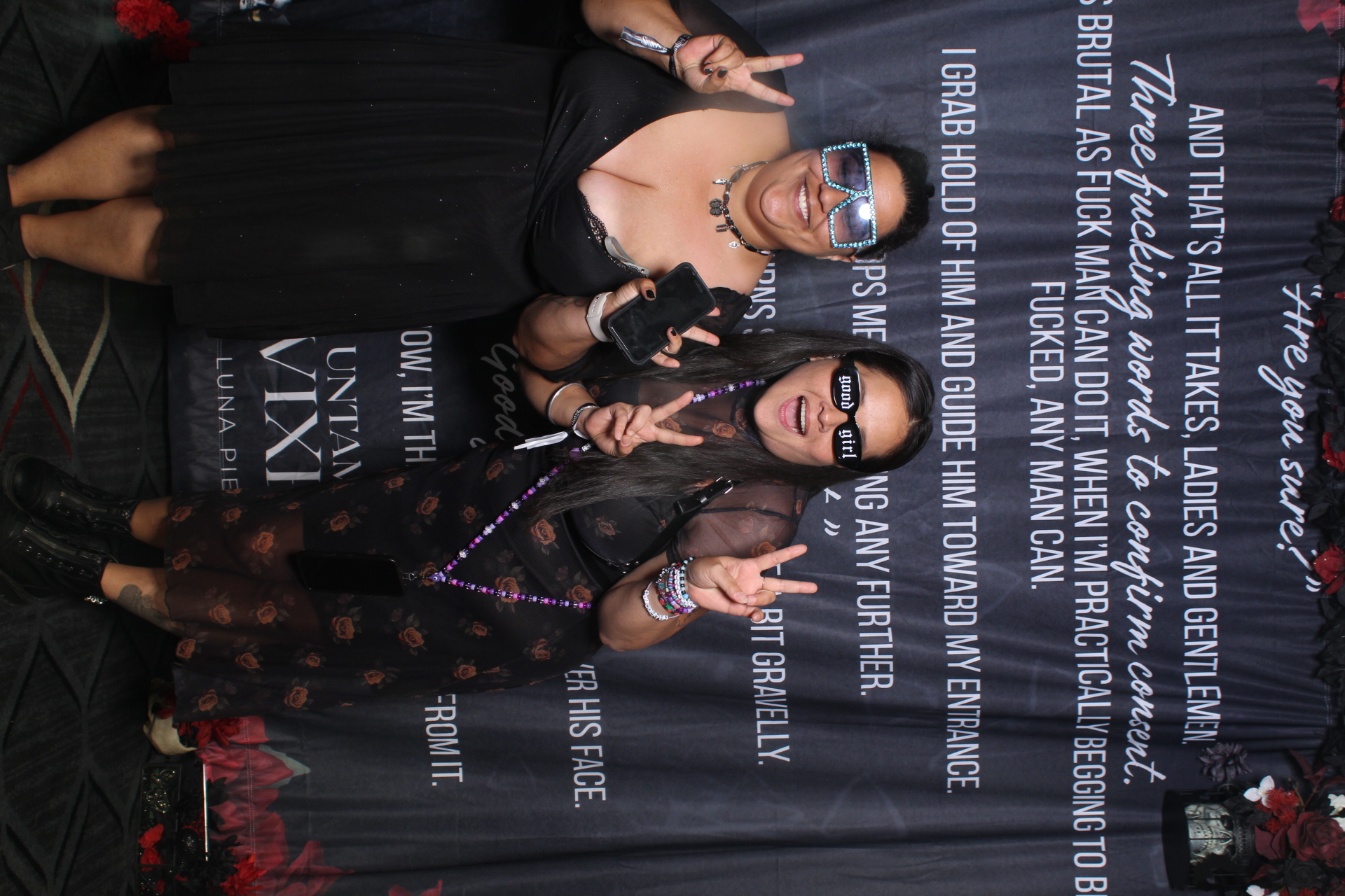 Sinners & Stardust  | View more photos from the event at v1.boothgallery.com/u/HelloPhotoBoothRental/Sinners-Stardust