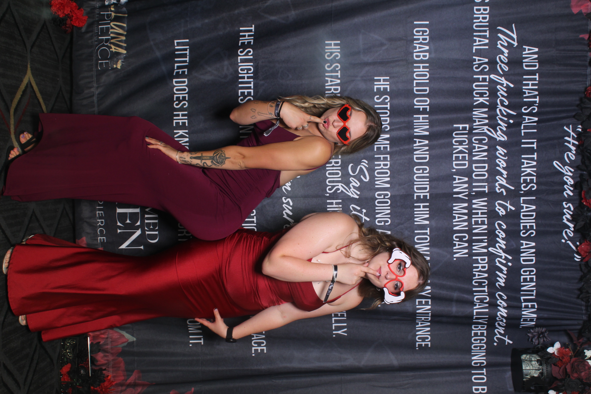 Sinners & Stardust  | View more photos from the event at v1.boothgallery.com/u/HelloPhotoBoothRental/Sinners-Stardust