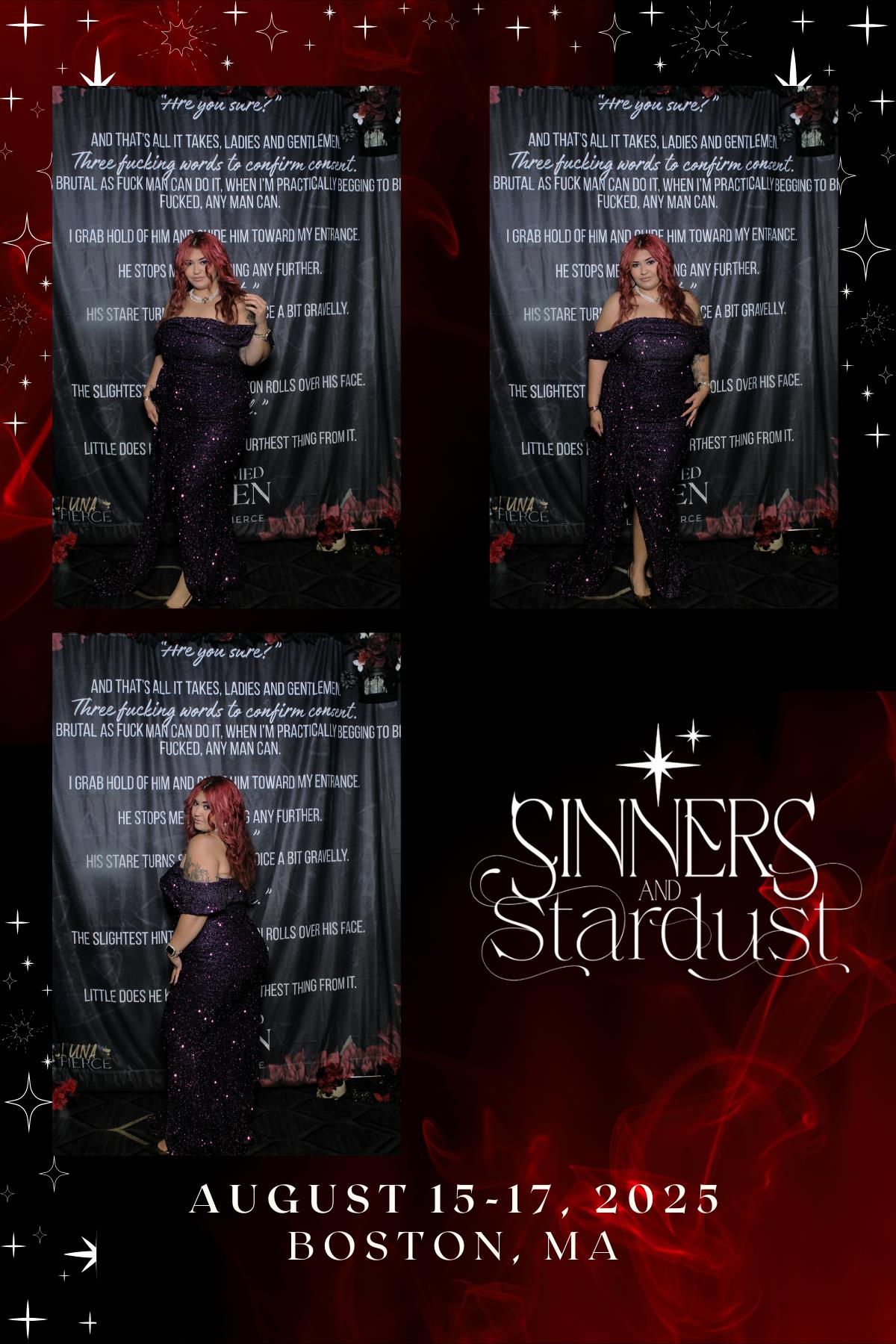 Sinners & Stardust  | View more photos from the event at v1.boothgallery.com/u/HelloPhotoBoothRental/Sinners-Stardust
