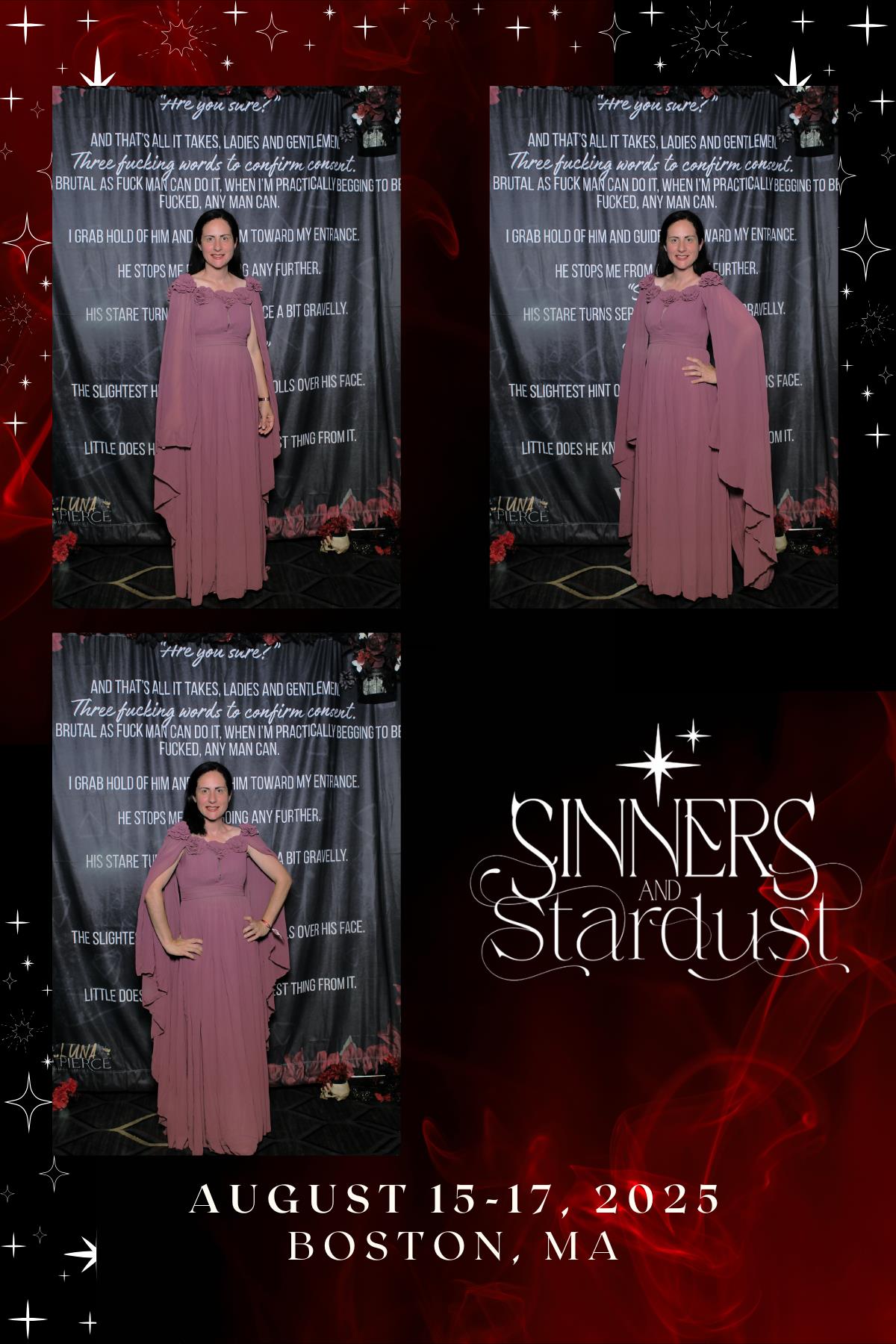 Sinners & Stardust  | View more photos from the event at v1.boothgallery.com/u/HelloPhotoBoothRental/Sinners-Stardust