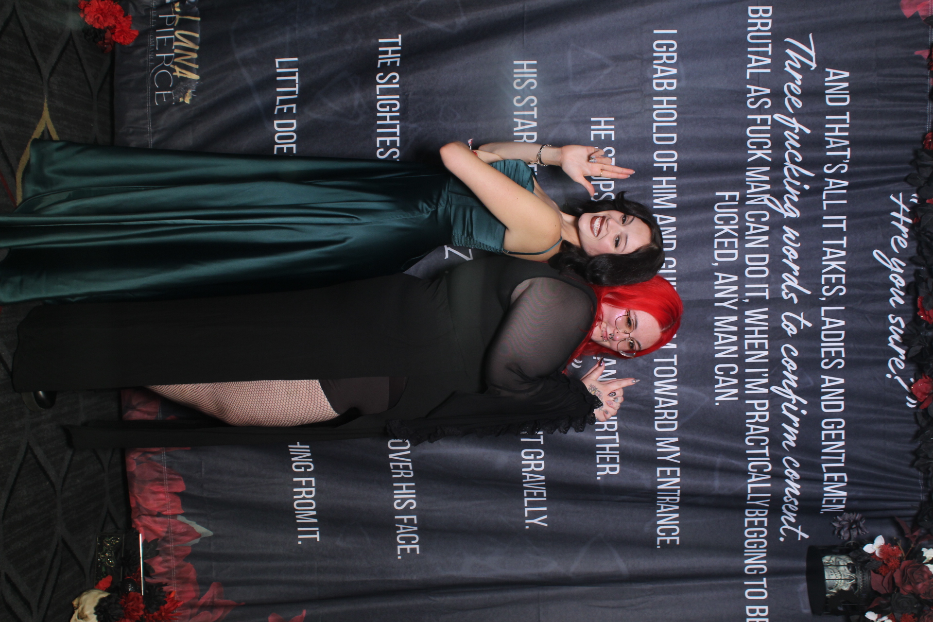 Sinners & Stardust  | View more photos from the event at v1.boothgallery.com/u/HelloPhotoBoothRental/Sinners-Stardust