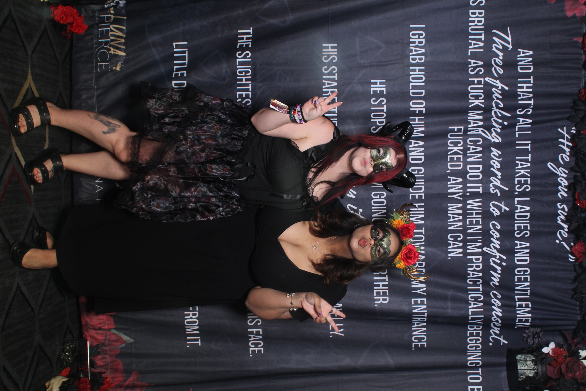 Sinners & Stardust  | View more photos from the event at v1.boothgallery.com/u/HelloPhotoBoothRental/Sinners-Stardust