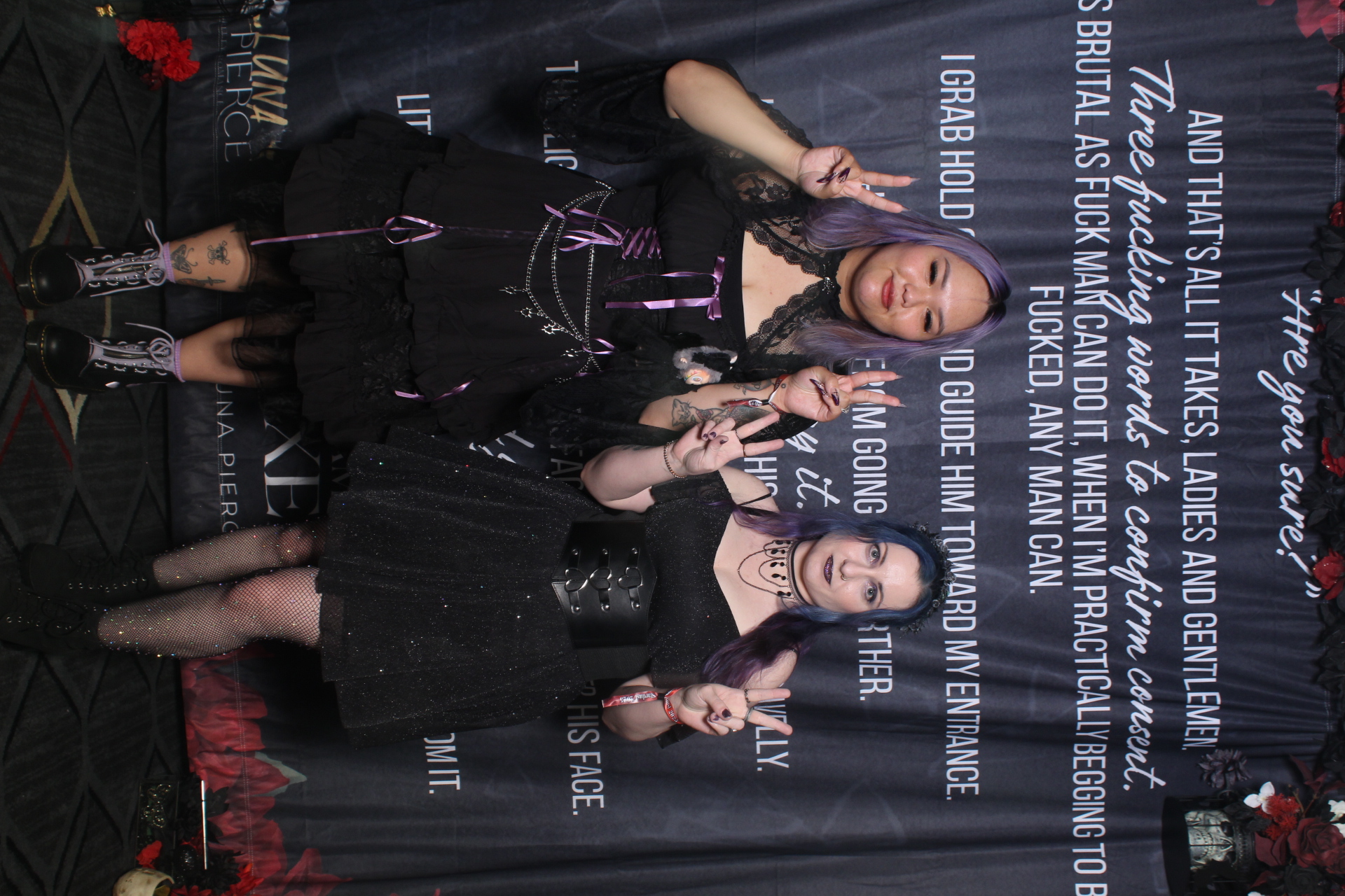 Sinners & Stardust  | View more photos from the event at v1.boothgallery.com/u/HelloPhotoBoothRental/Sinners-Stardust