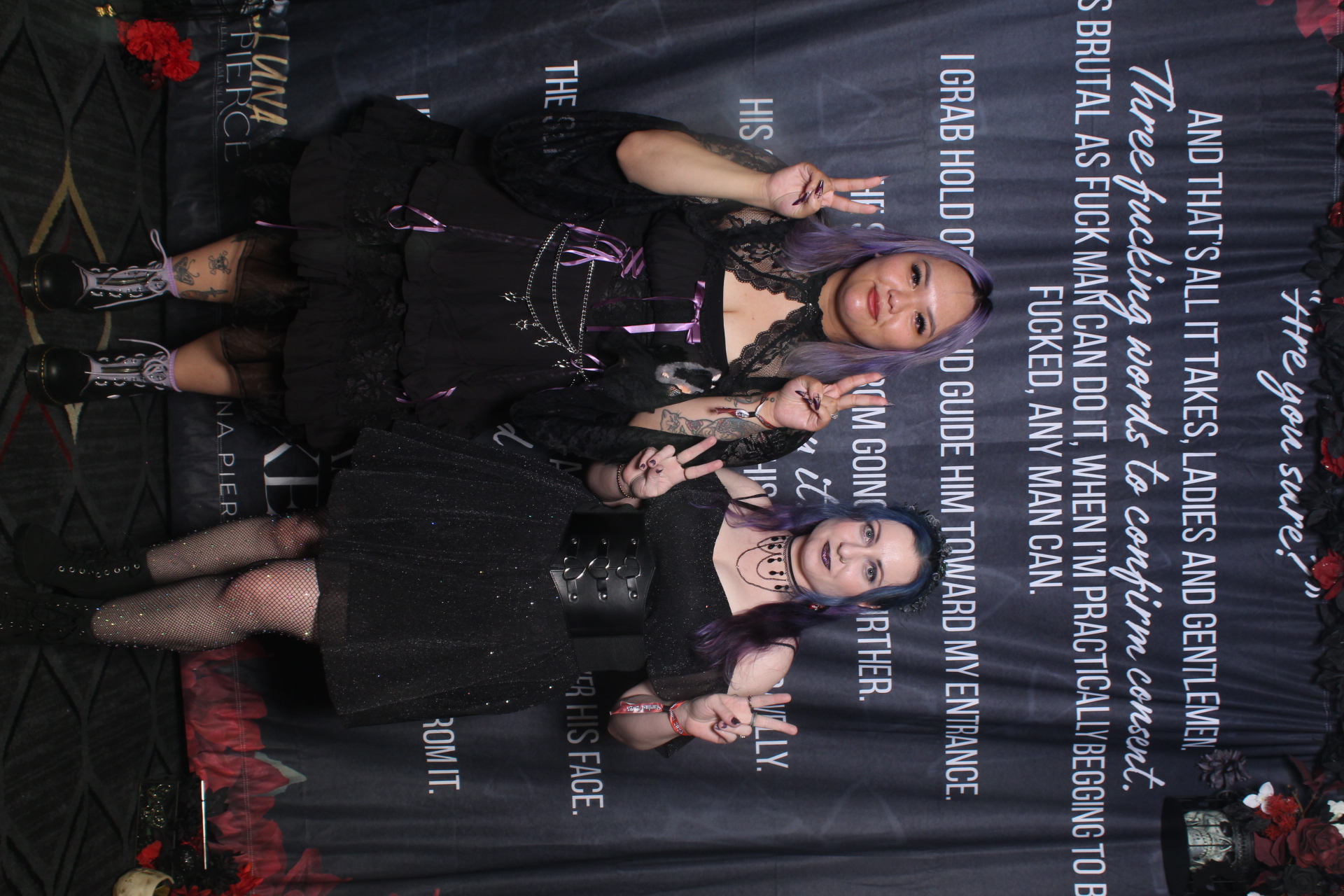 Sinners & Stardust  | View more photos from the event at v1.boothgallery.com/u/HelloPhotoBoothRental/Sinners-Stardust