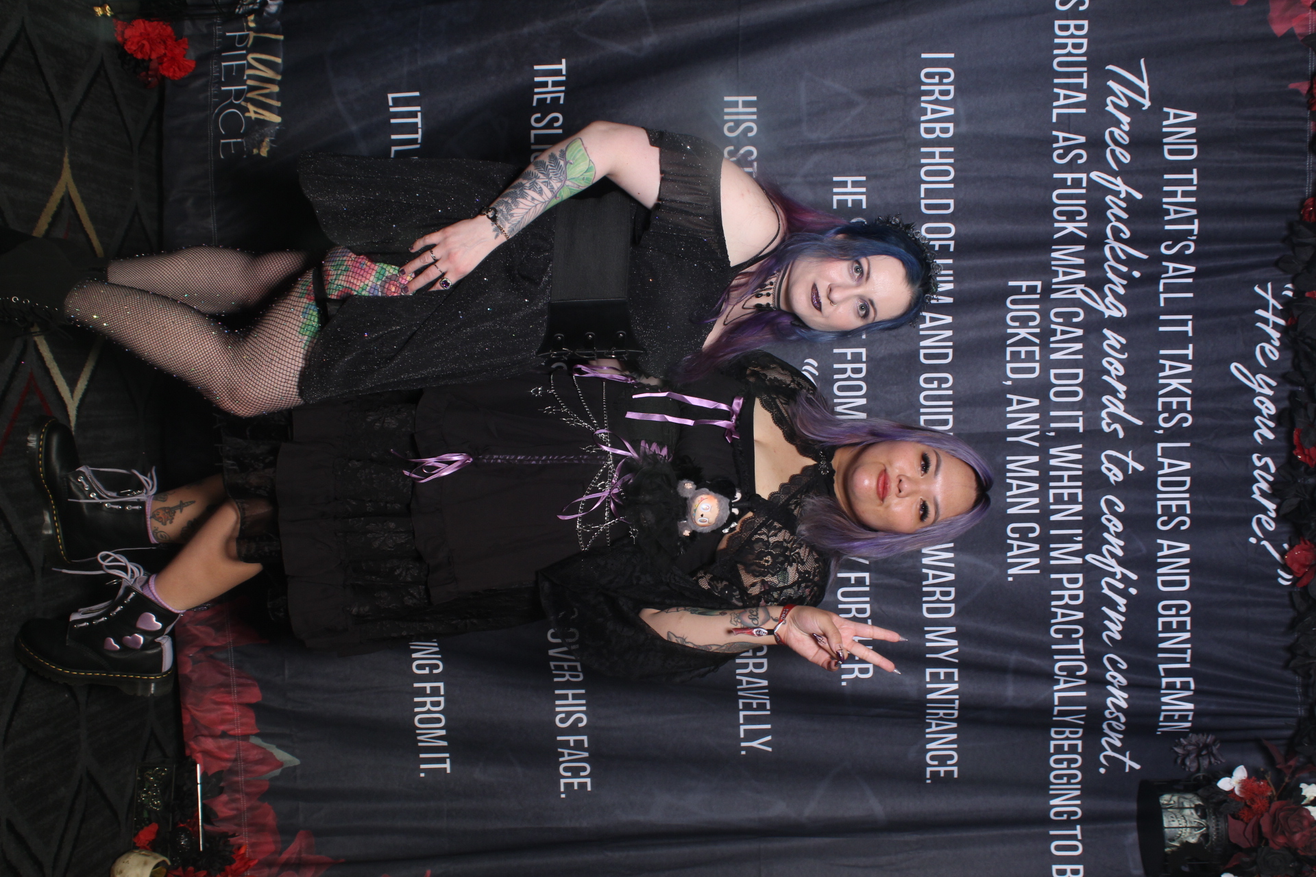 Sinners & Stardust  | View more photos from the event at v1.boothgallery.com/u/HelloPhotoBoothRental/Sinners-Stardust