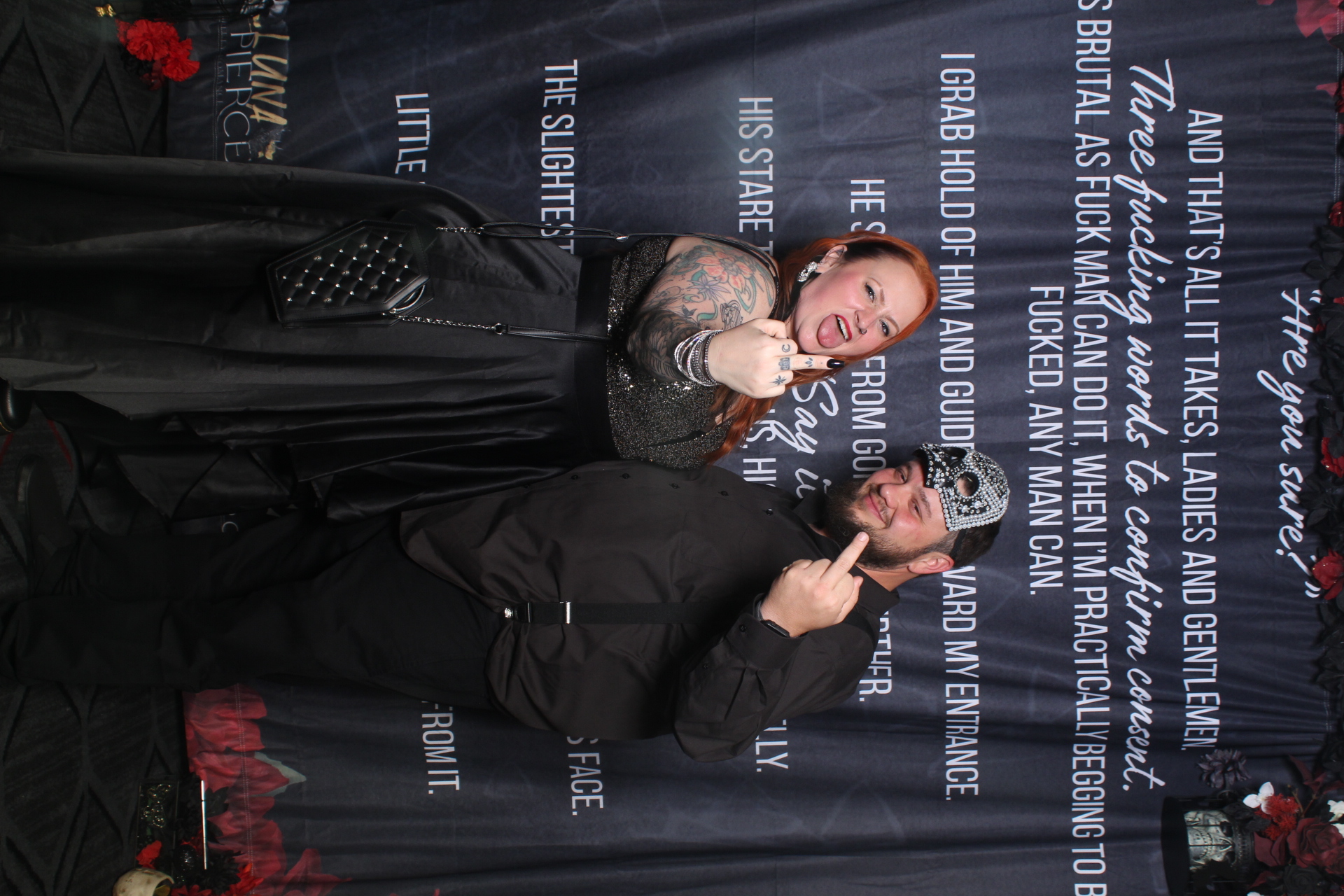 Sinners & Stardust  | View more photos from the event at v1.boothgallery.com/u/HelloPhotoBoothRental/Sinners-Stardust