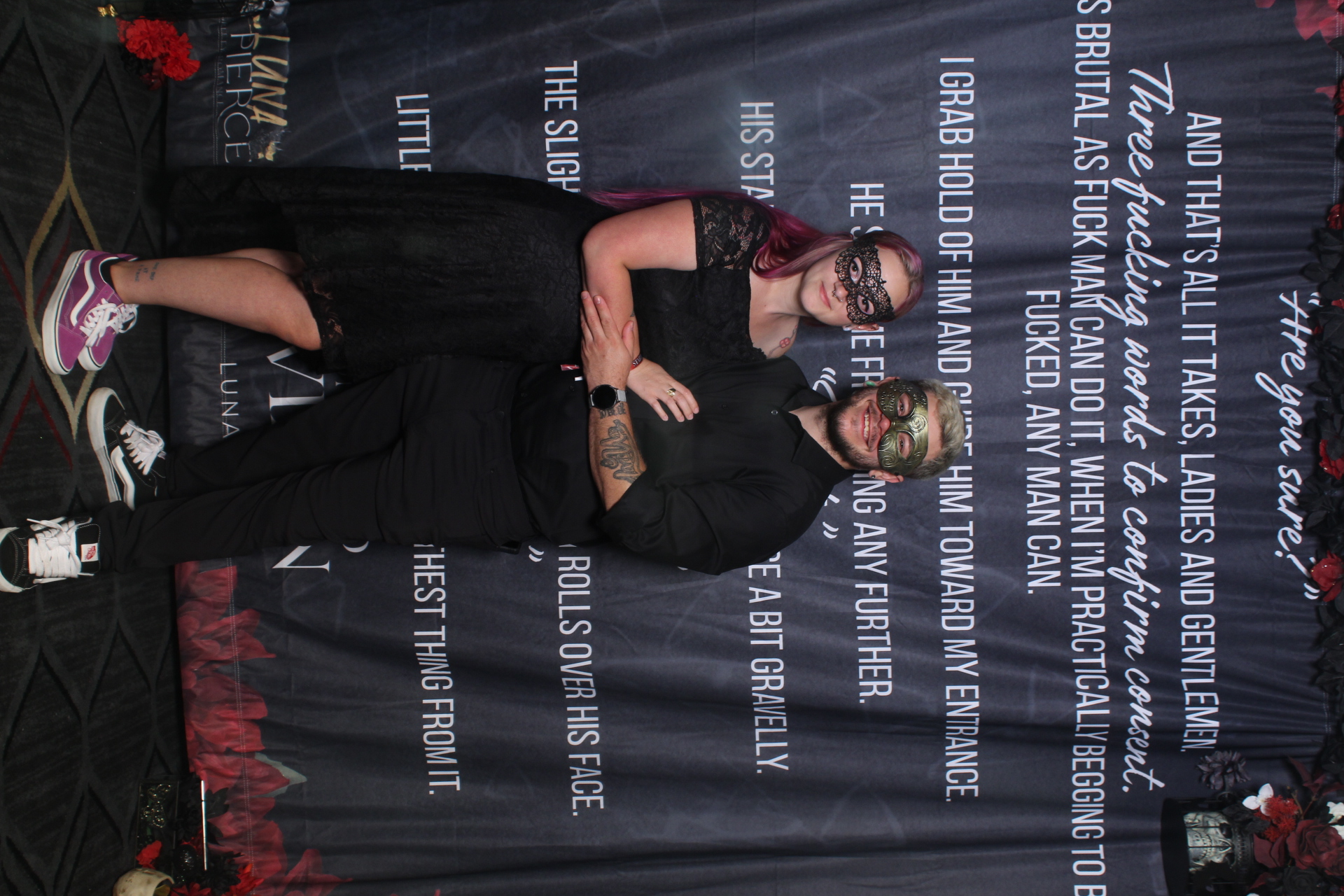 Sinners & Stardust  | View more photos from the event at v1.boothgallery.com/u/HelloPhotoBoothRental/Sinners-Stardust