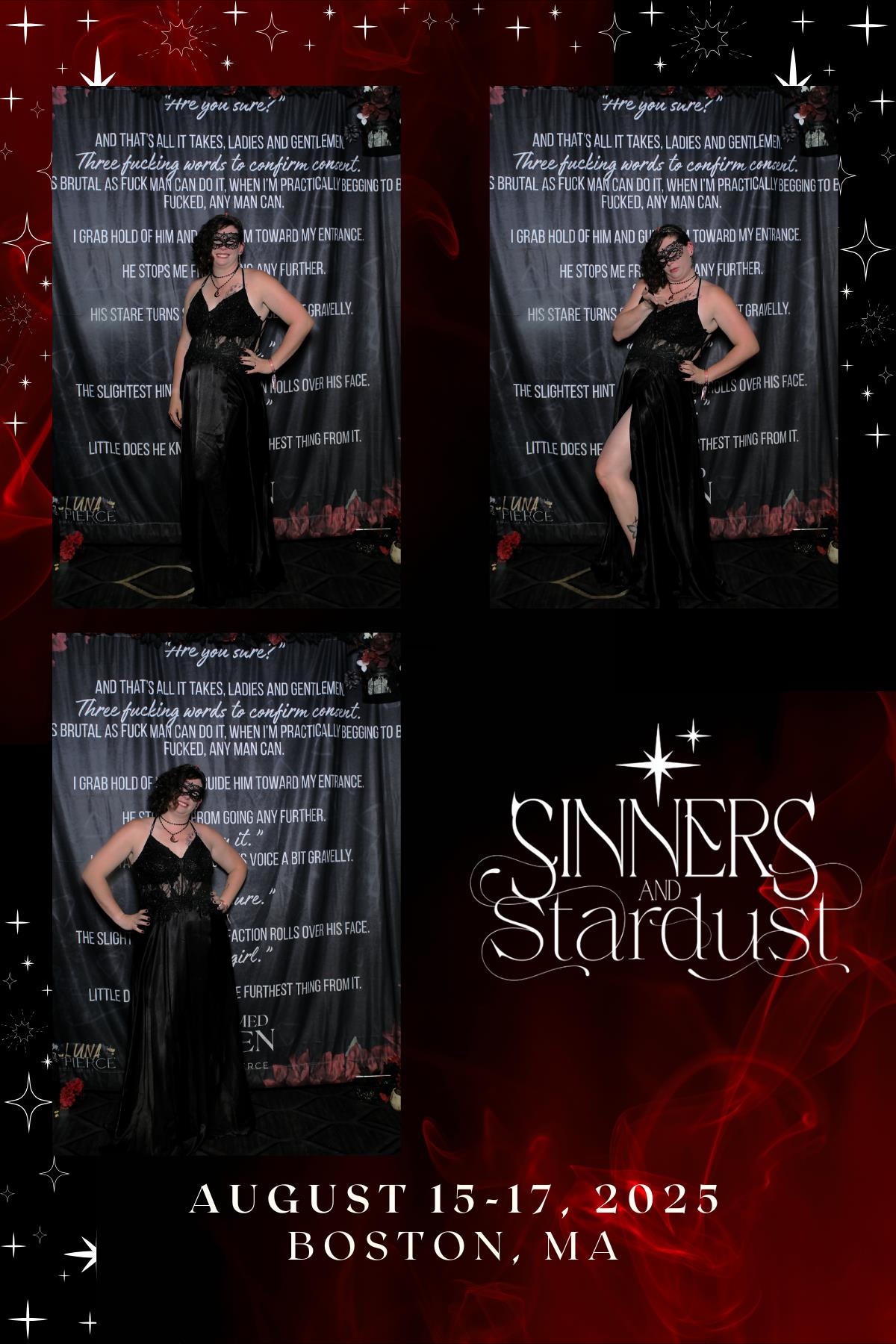 Sinners & Stardust  | View more photos from the event at v1.boothgallery.com/u/HelloPhotoBoothRental/Sinners-Stardust