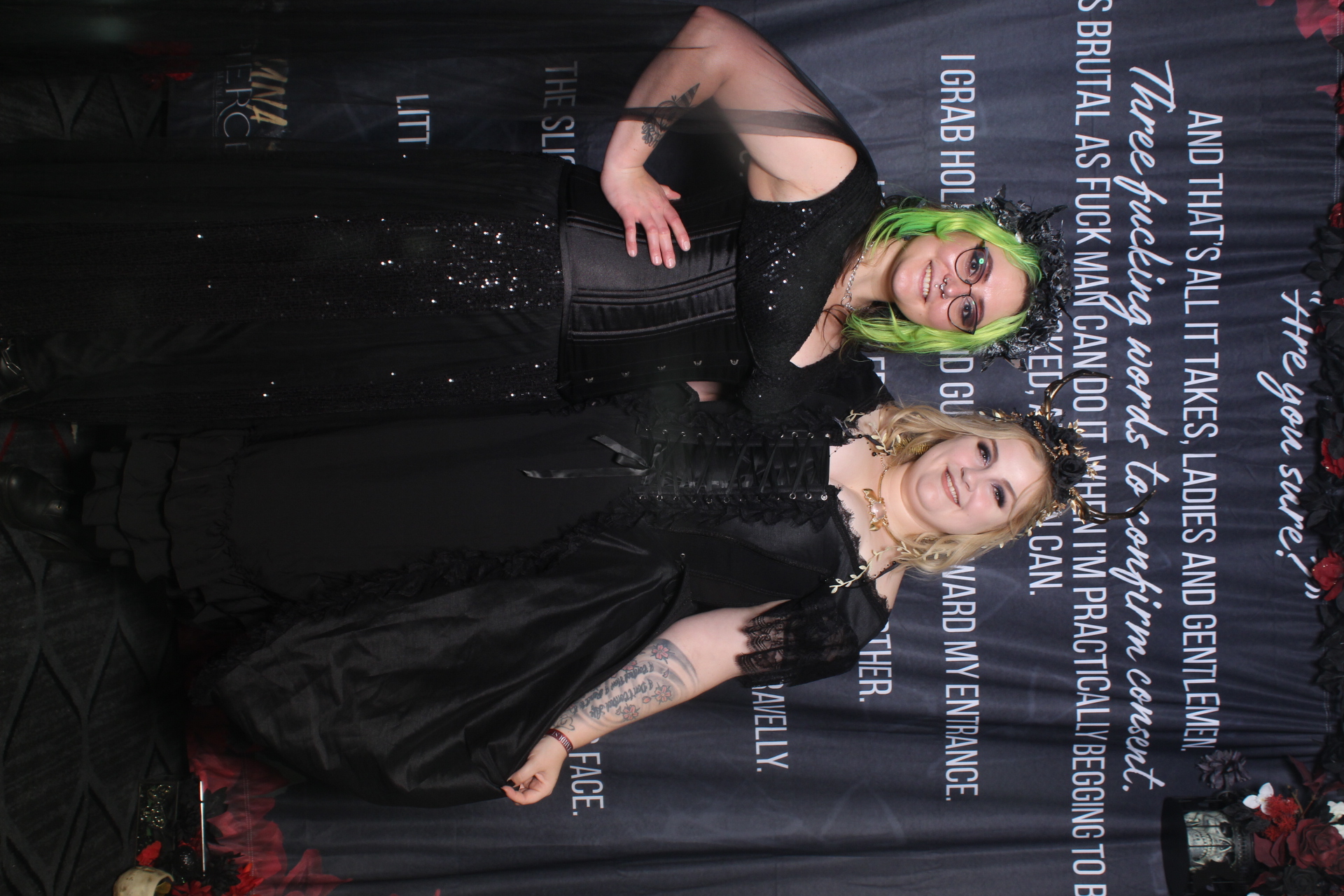 Sinners & Stardust  | View more photos from the event at v1.boothgallery.com/u/HelloPhotoBoothRental/Sinners-Stardust