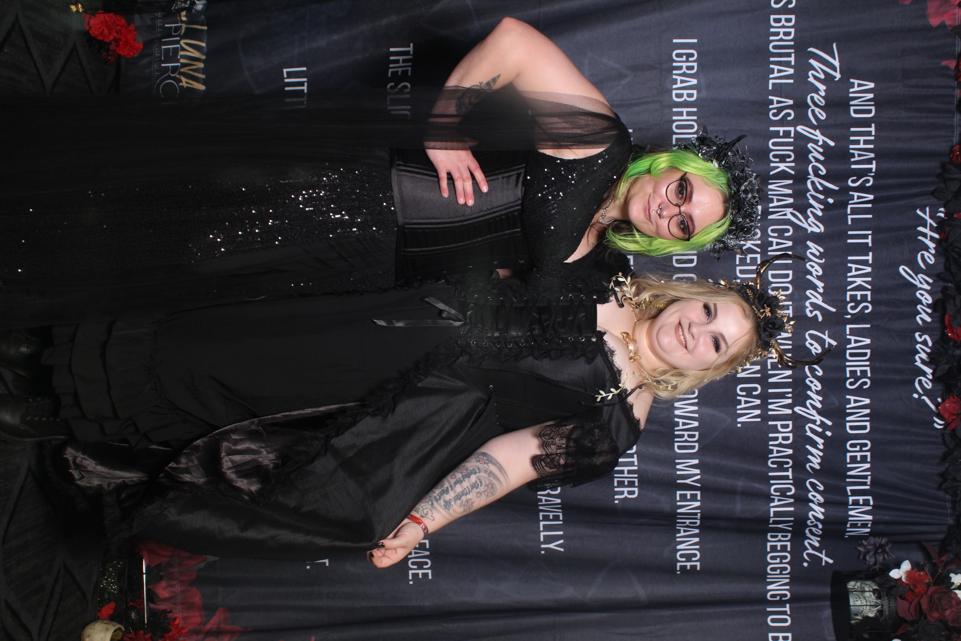 Sinners & Stardust  | View more photos from the event at v1.boothgallery.com/u/HelloPhotoBoothRental/Sinners-Stardust