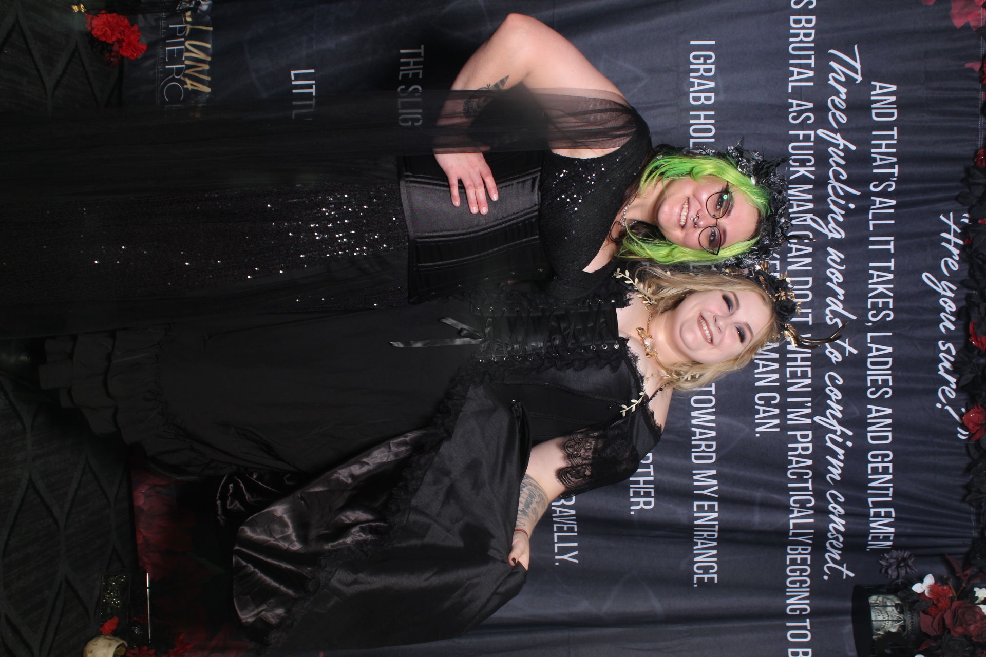 Sinners & Stardust  | View more photos from the event at v1.boothgallery.com/u/HelloPhotoBoothRental/Sinners-Stardust