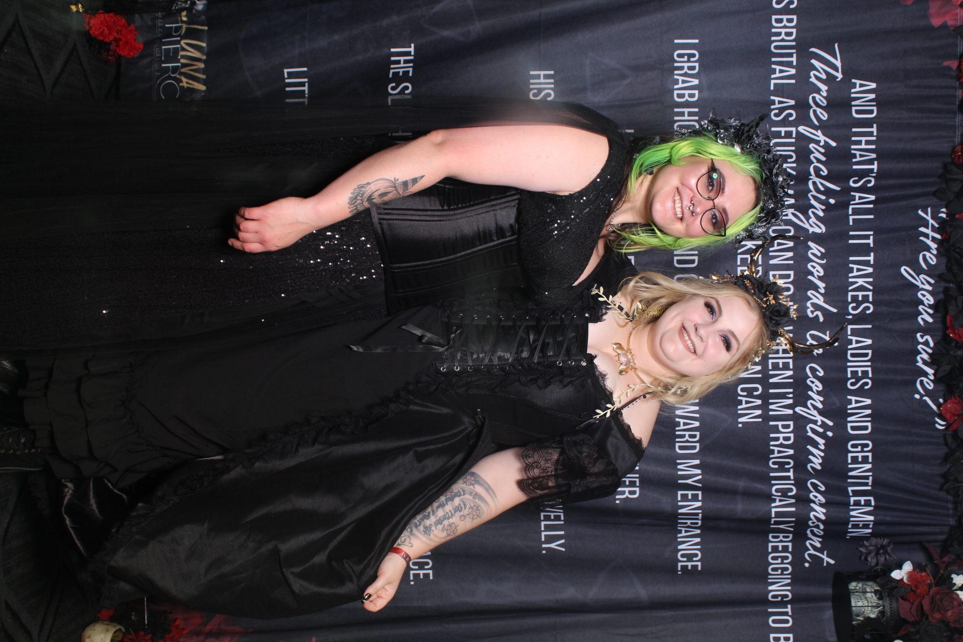 Sinners & Stardust  | View more photos from the event at v1.boothgallery.com/u/HelloPhotoBoothRental/Sinners-Stardust