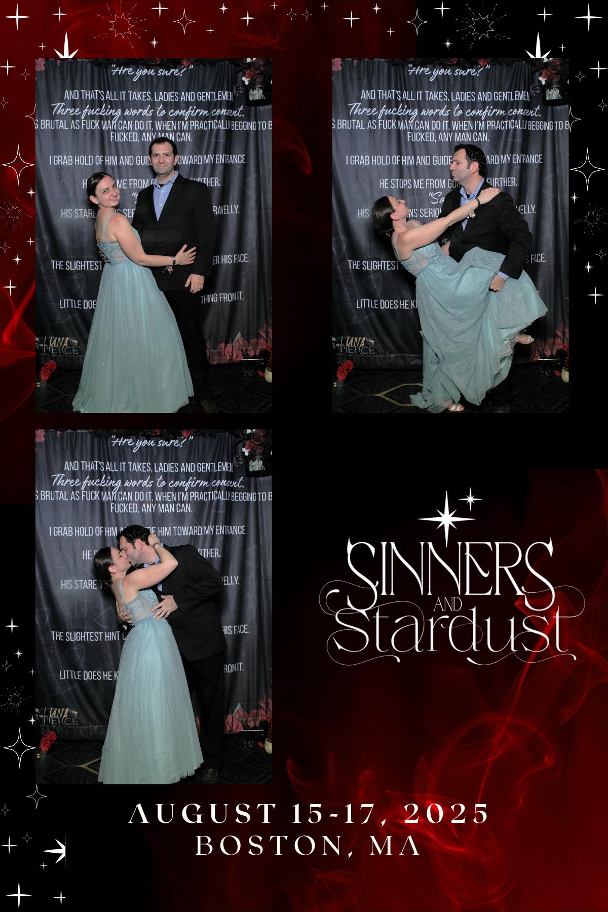 Sinners & Stardust  | View more photos from the event at v1.boothgallery.com/u/HelloPhotoBoothRental/Sinners-Stardust