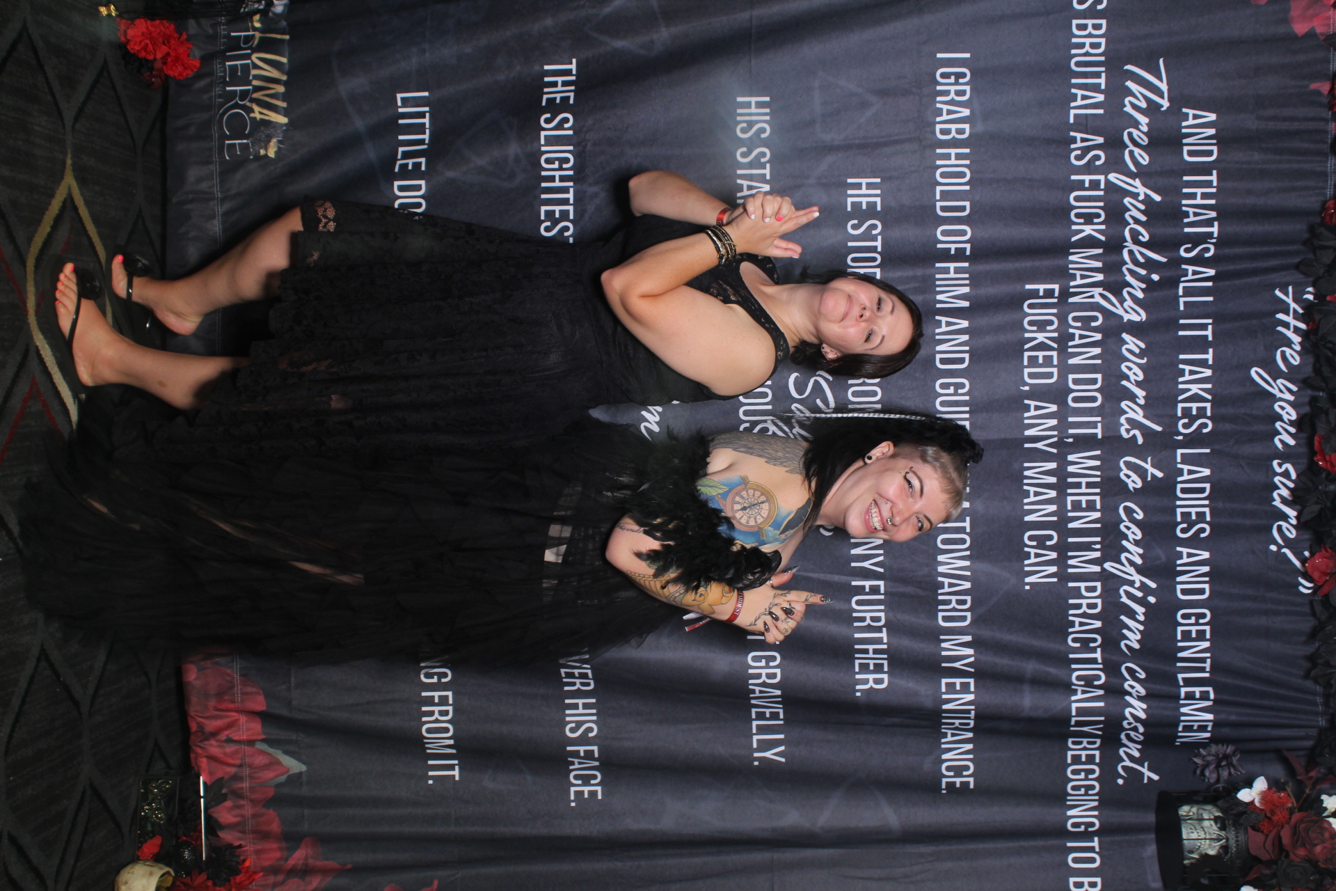 Sinners & Stardust  | View more photos from the event at v1.boothgallery.com/u/HelloPhotoBoothRental/Sinners-Stardust