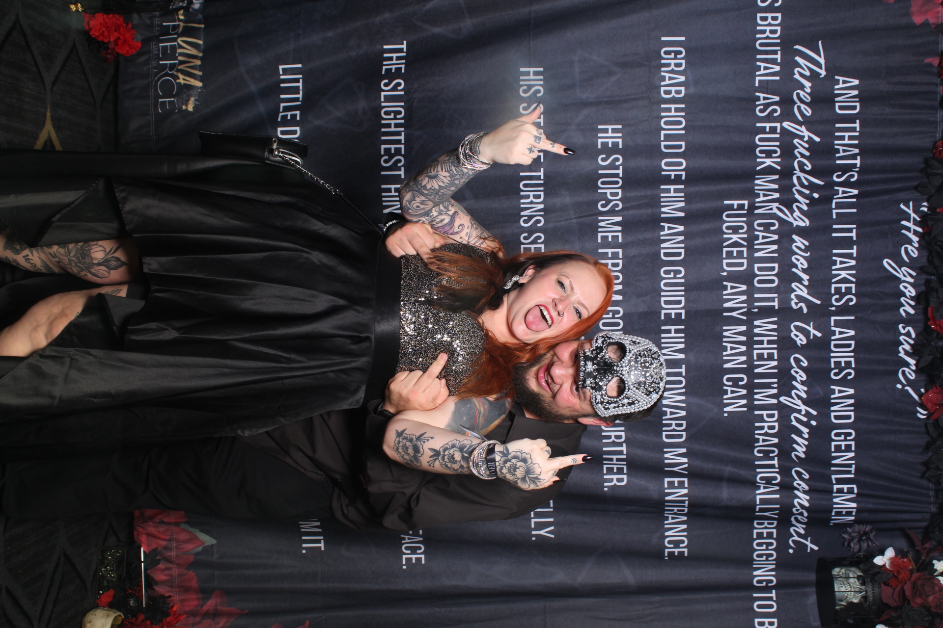 Sinners & Stardust  | View more photos from the event at v1.boothgallery.com/u/HelloPhotoBoothRental/Sinners-Stardust