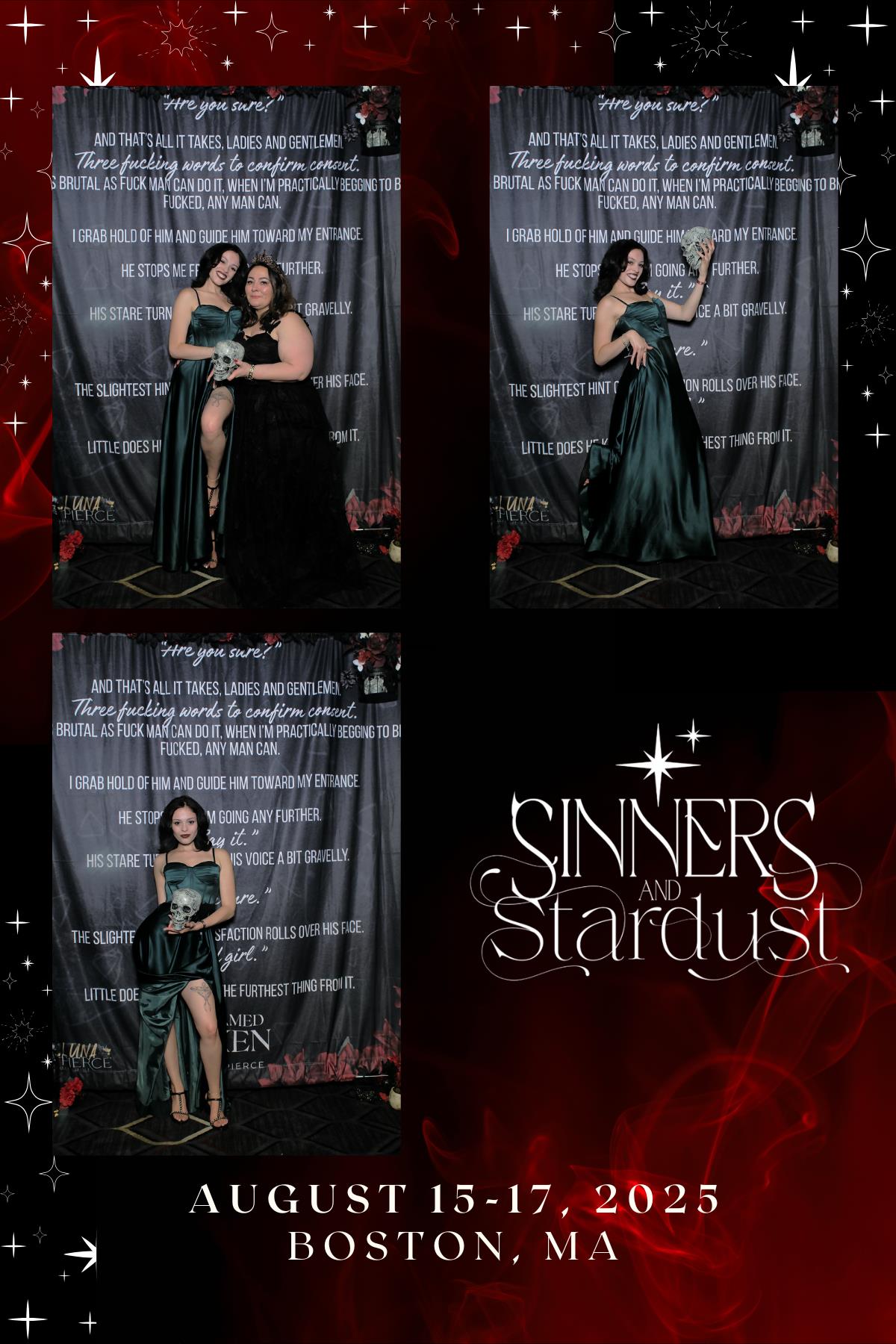 Sinners & Stardust  | View more photos from the event at v1.boothgallery.com/u/HelloPhotoBoothRental/Sinners-Stardust