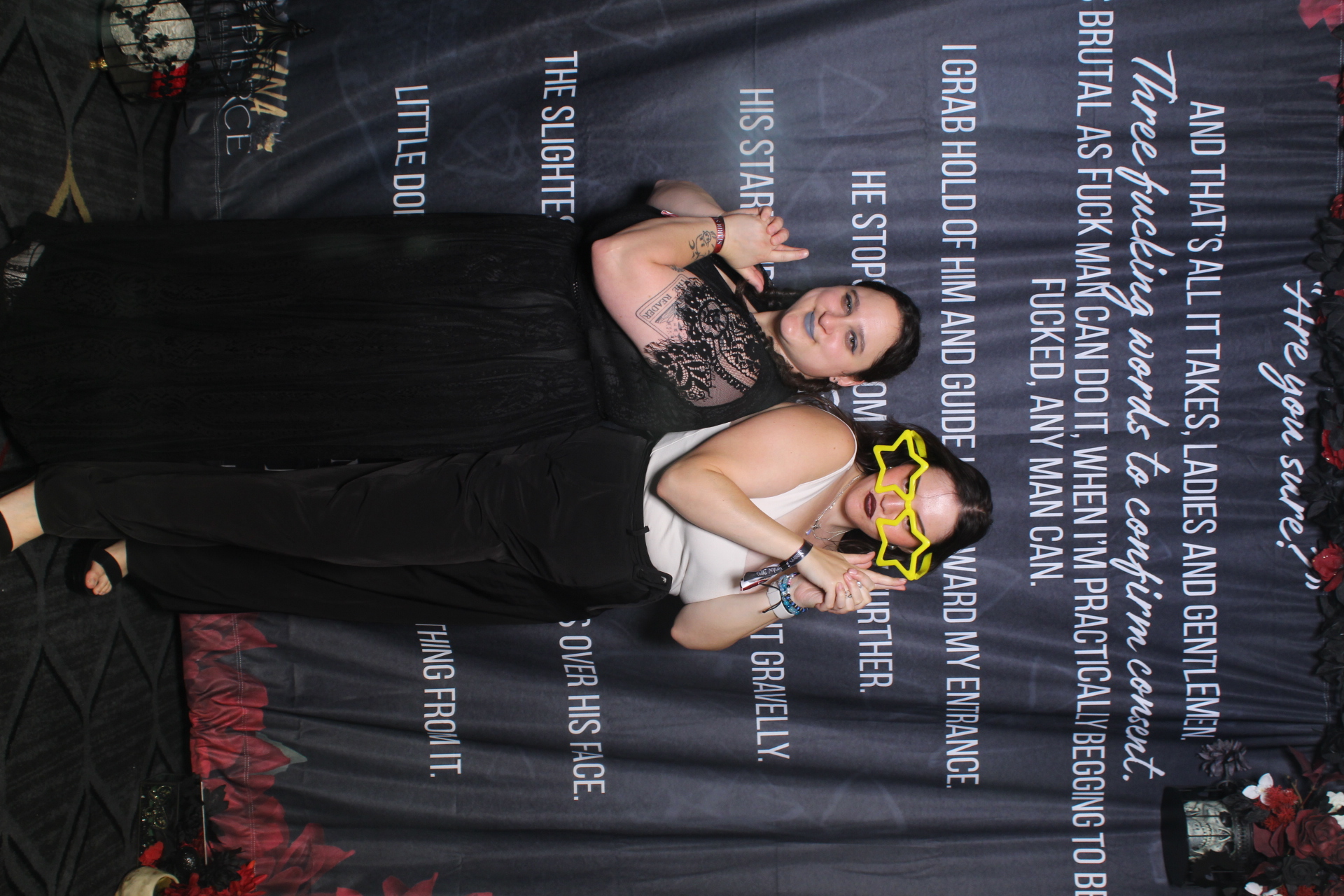 Sinners & Stardust  | View more photos from the event at v1.boothgallery.com/u/HelloPhotoBoothRental/Sinners-Stardust