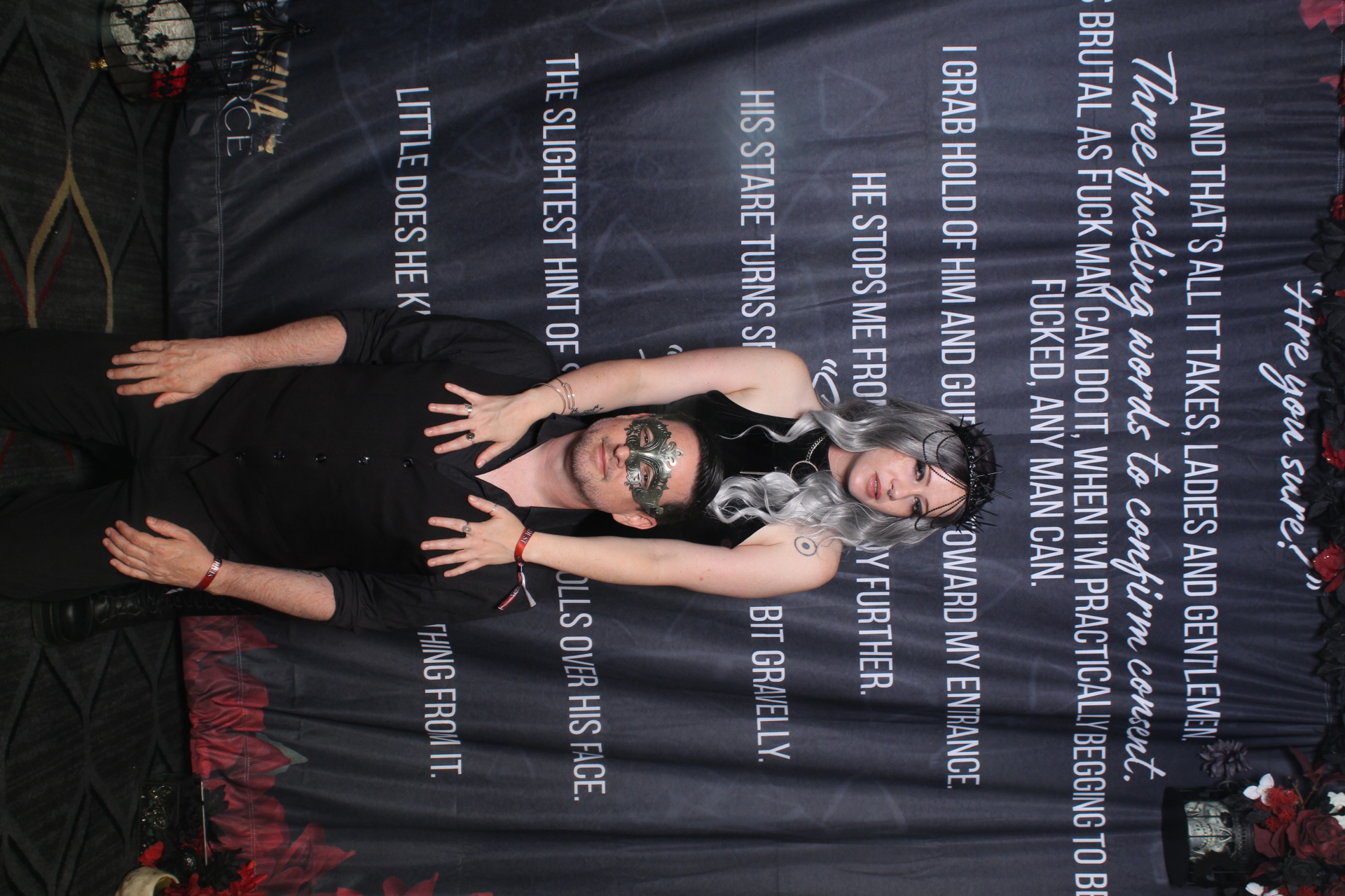 Sinners & Stardust  | View more photos from the event at v1.boothgallery.com/u/HelloPhotoBoothRental/Sinners-Stardust