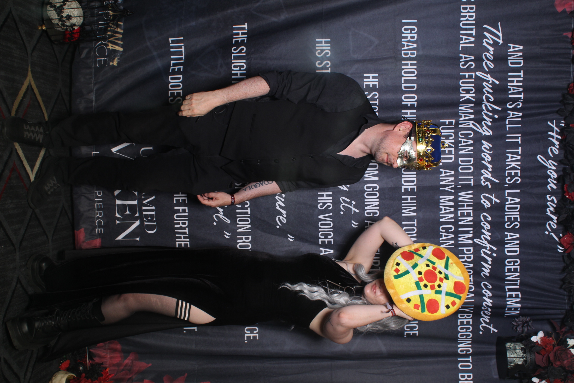 Sinners & Stardust  | View more photos from the event at v1.boothgallery.com/u/HelloPhotoBoothRental/Sinners-Stardust