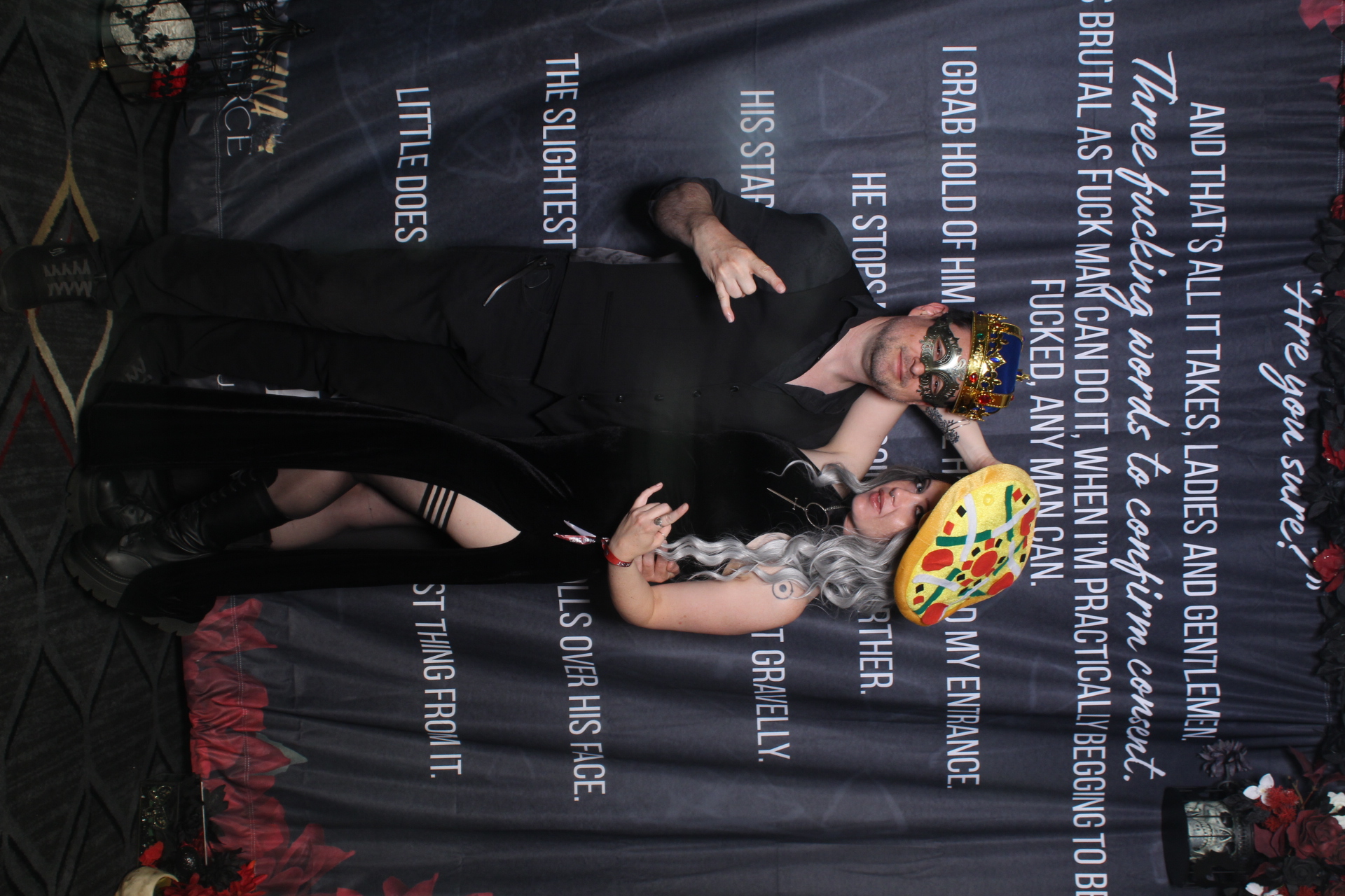 Sinners & Stardust  | View more photos from the event at v1.boothgallery.com/u/HelloPhotoBoothRental/Sinners-Stardust