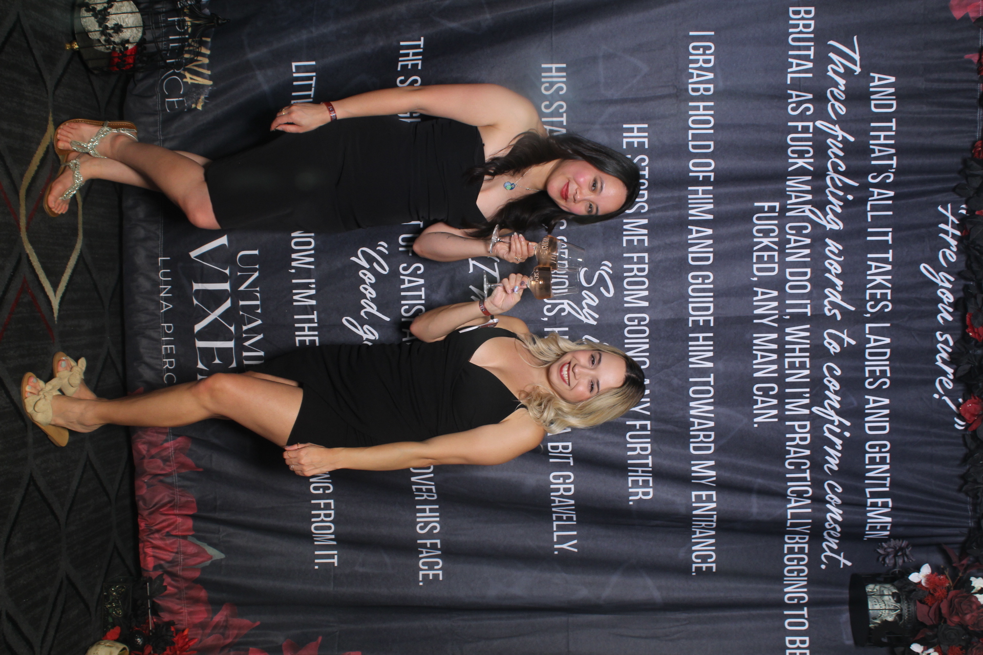 Sinners & Stardust  | View more photos from the event at v1.boothgallery.com/u/HelloPhotoBoothRental/Sinners-Stardust