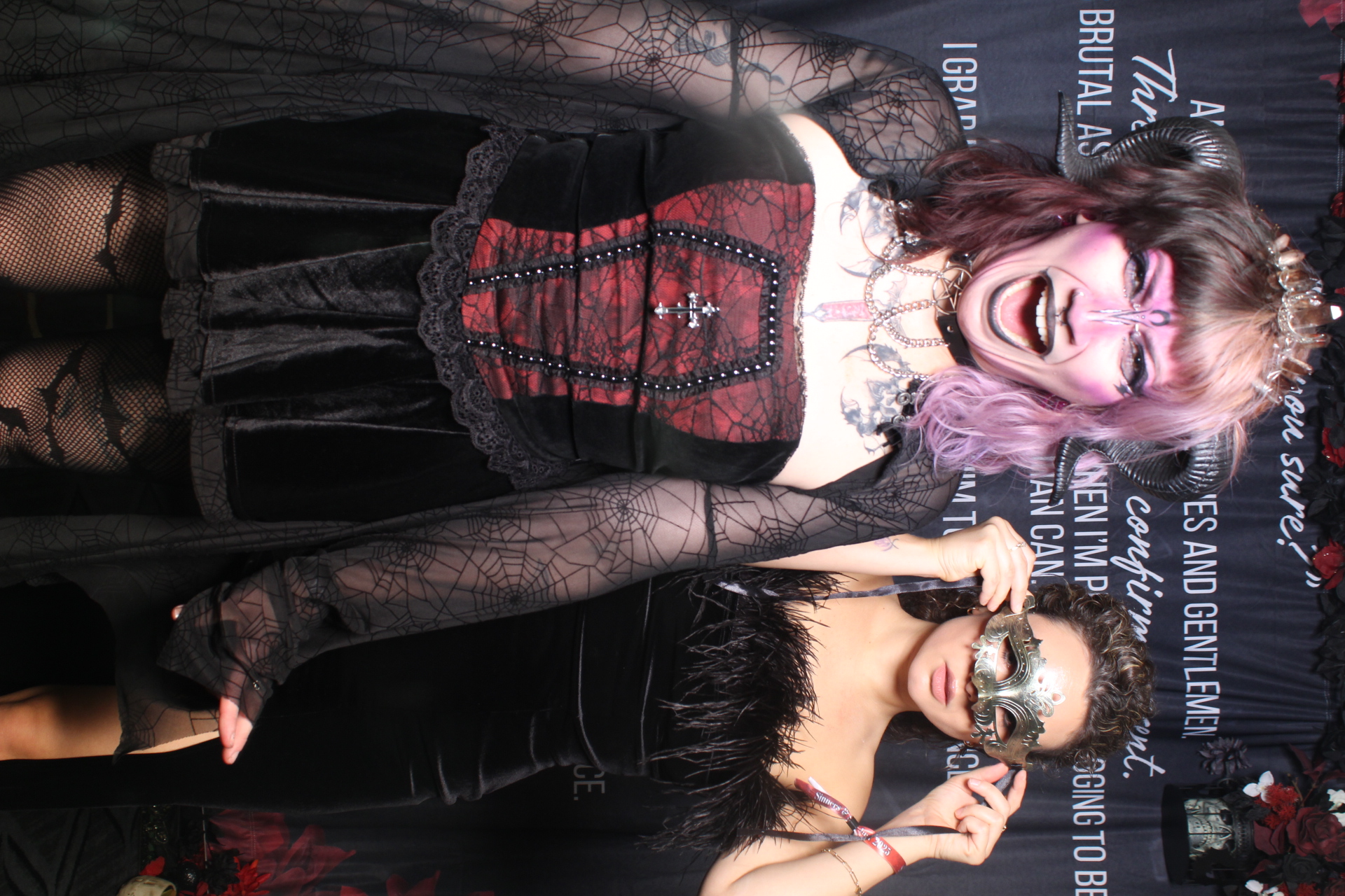 Sinners & Stardust  | View more photos from the event at v1.boothgallery.com/u/HelloPhotoBoothRental/Sinners-Stardust