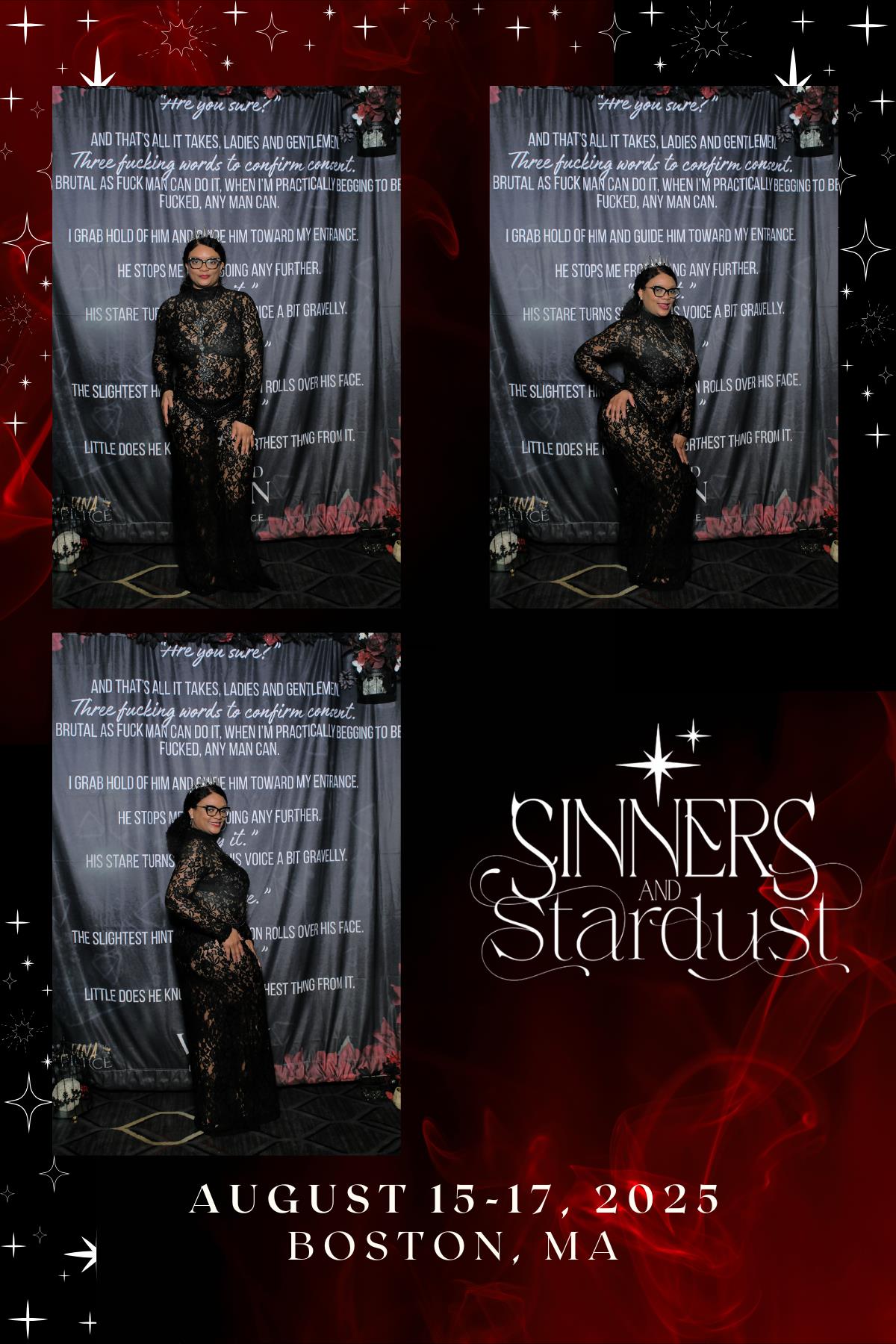 Sinners & Stardust  | View more photos from the event at v1.boothgallery.com/u/HelloPhotoBoothRental/Sinners-Stardust