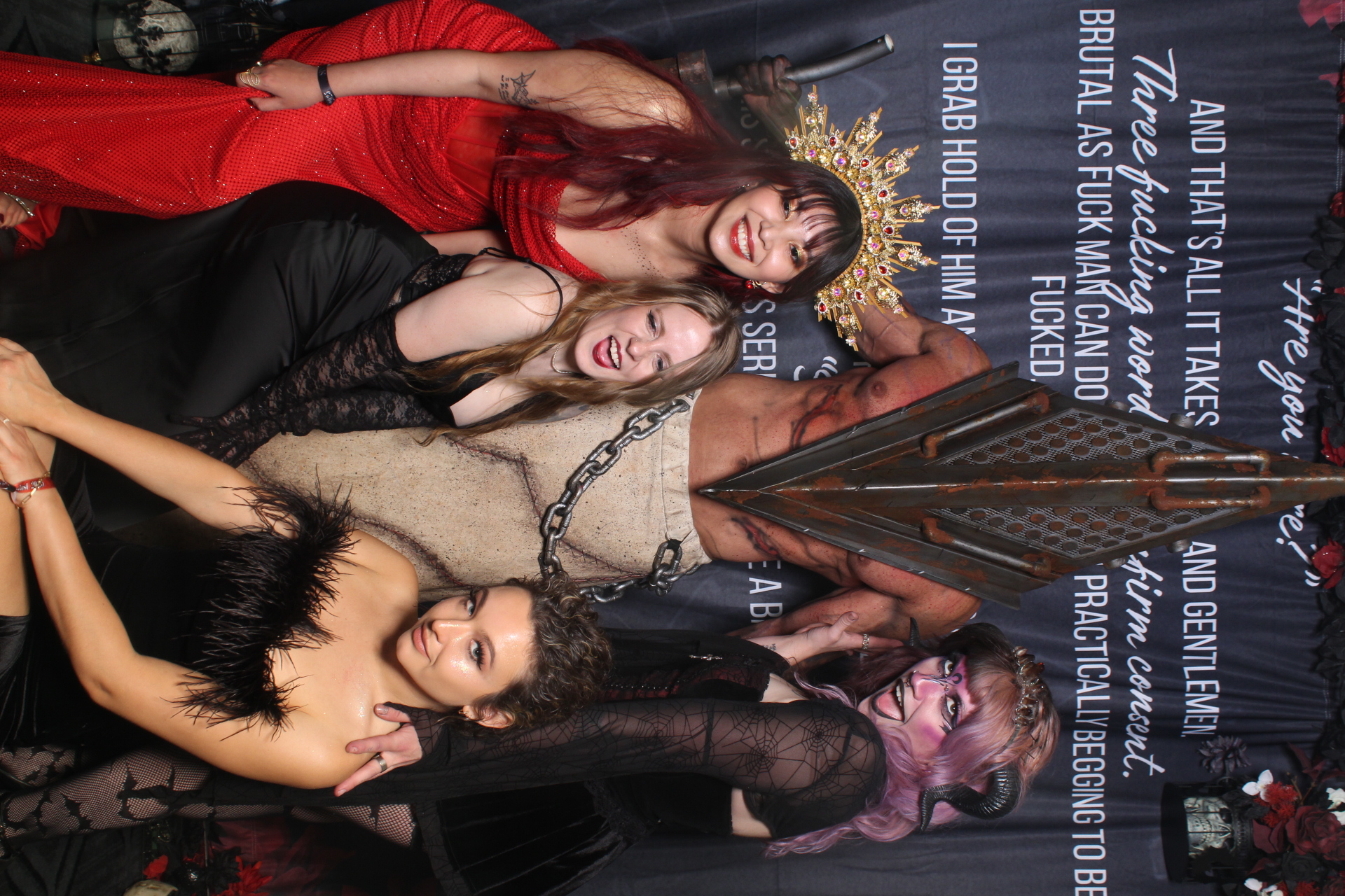 Sinners & Stardust  | View more photos from the event at v1.boothgallery.com/u/HelloPhotoBoothRental/Sinners-Stardust