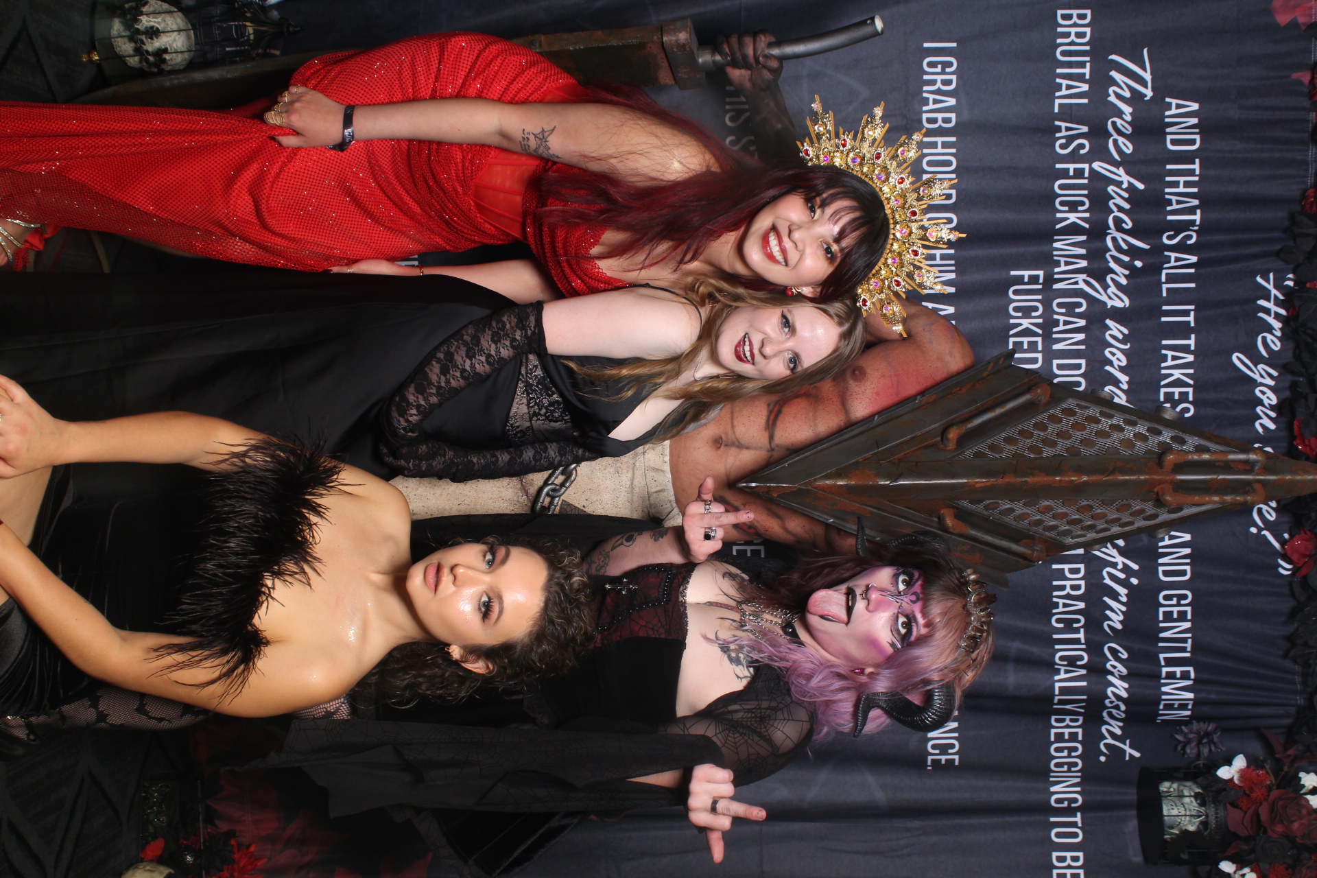 Sinners & Stardust  | View more photos from the event at v1.boothgallery.com/u/HelloPhotoBoothRental/Sinners-Stardust