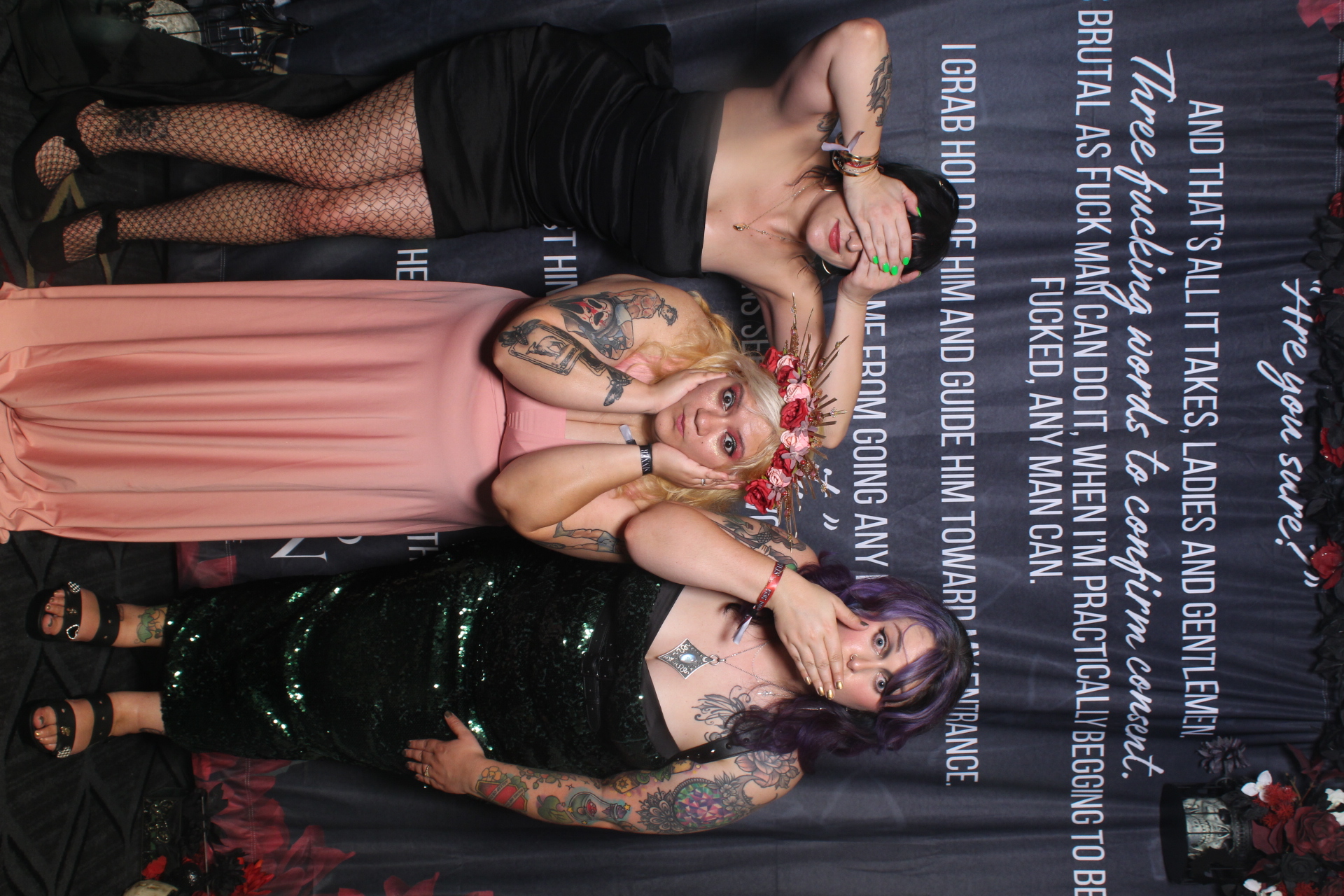 Sinners & Stardust  | View more photos from the event at v1.boothgallery.com/u/HelloPhotoBoothRental/Sinners-Stardust