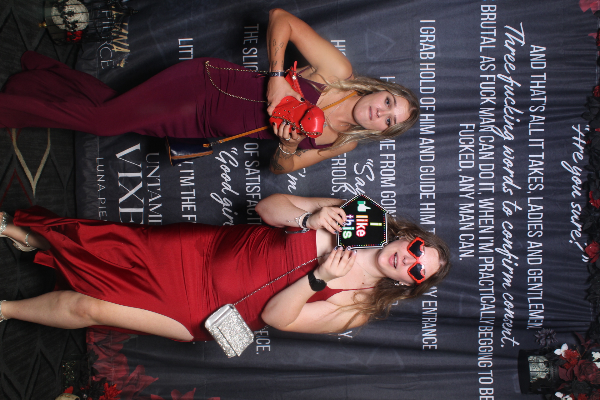 Sinners & Stardust  | View more photos from the event at v1.boothgallery.com/u/HelloPhotoBoothRental/Sinners-Stardust