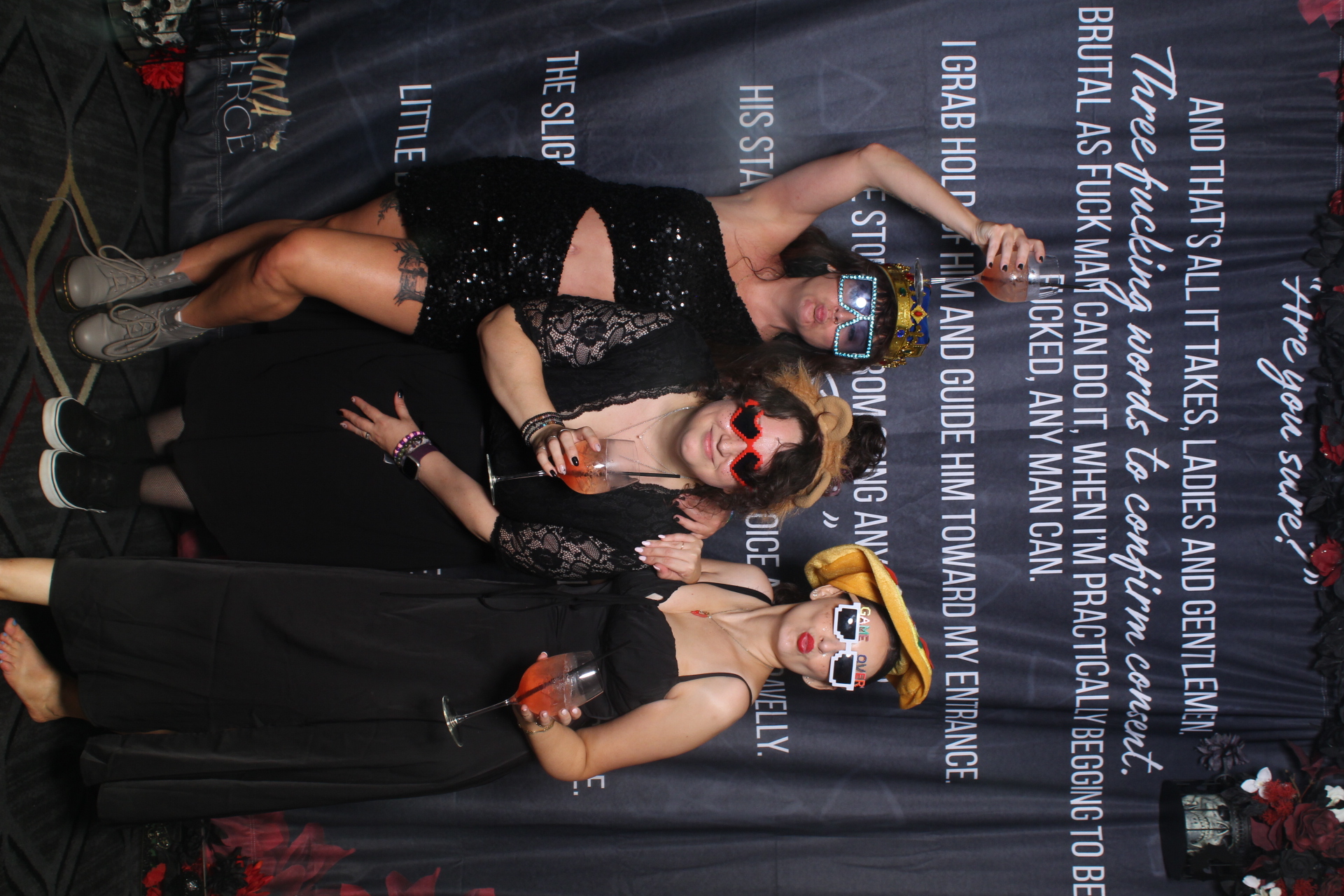 Sinners & Stardust  | View more photos from the event at v1.boothgallery.com/u/HelloPhotoBoothRental/Sinners-Stardust