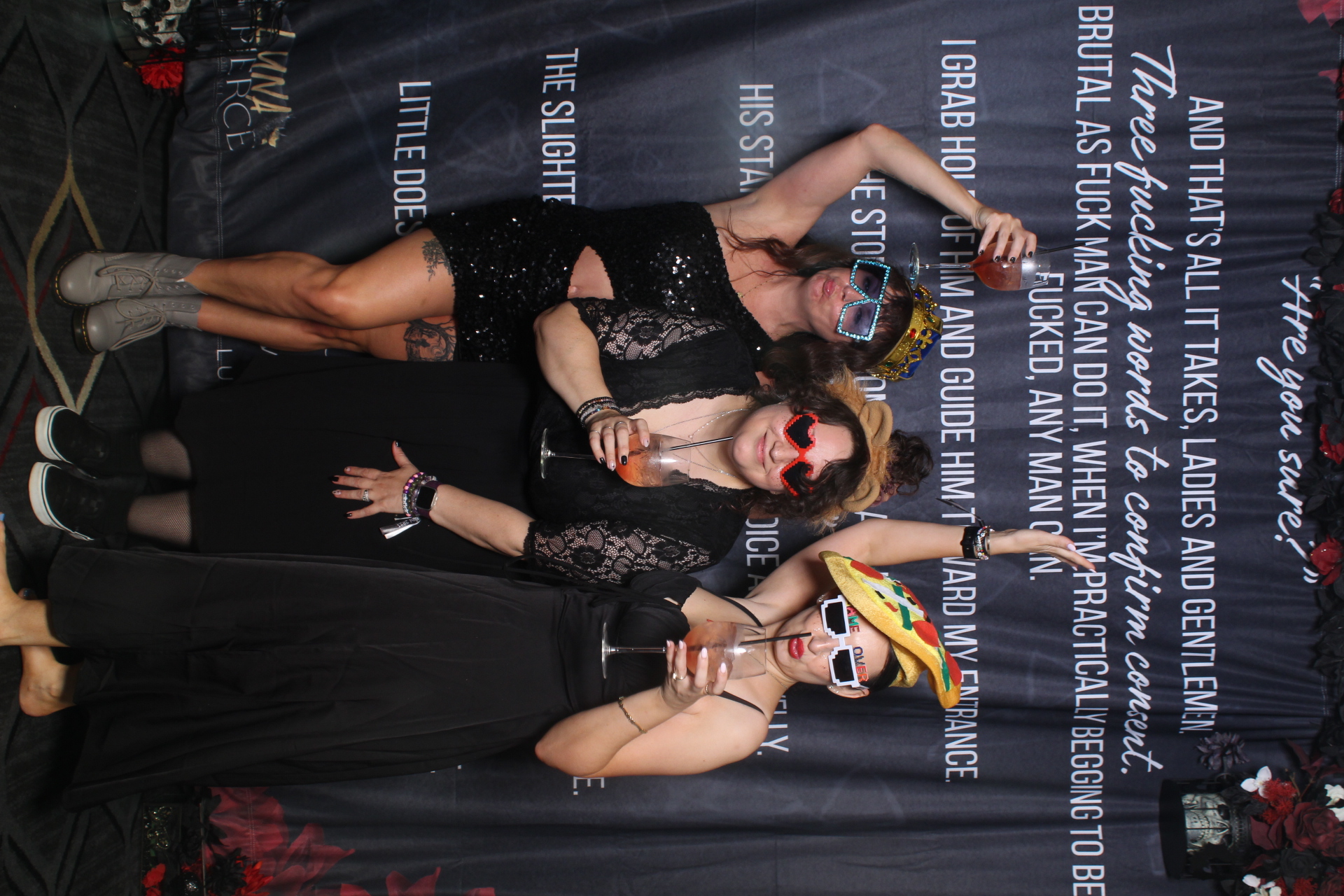 Sinners & Stardust  | View more photos from the event at v1.boothgallery.com/u/HelloPhotoBoothRental/Sinners-Stardust